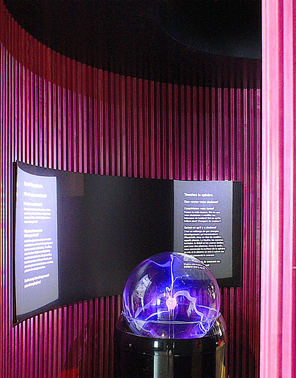 Plasma ball experience