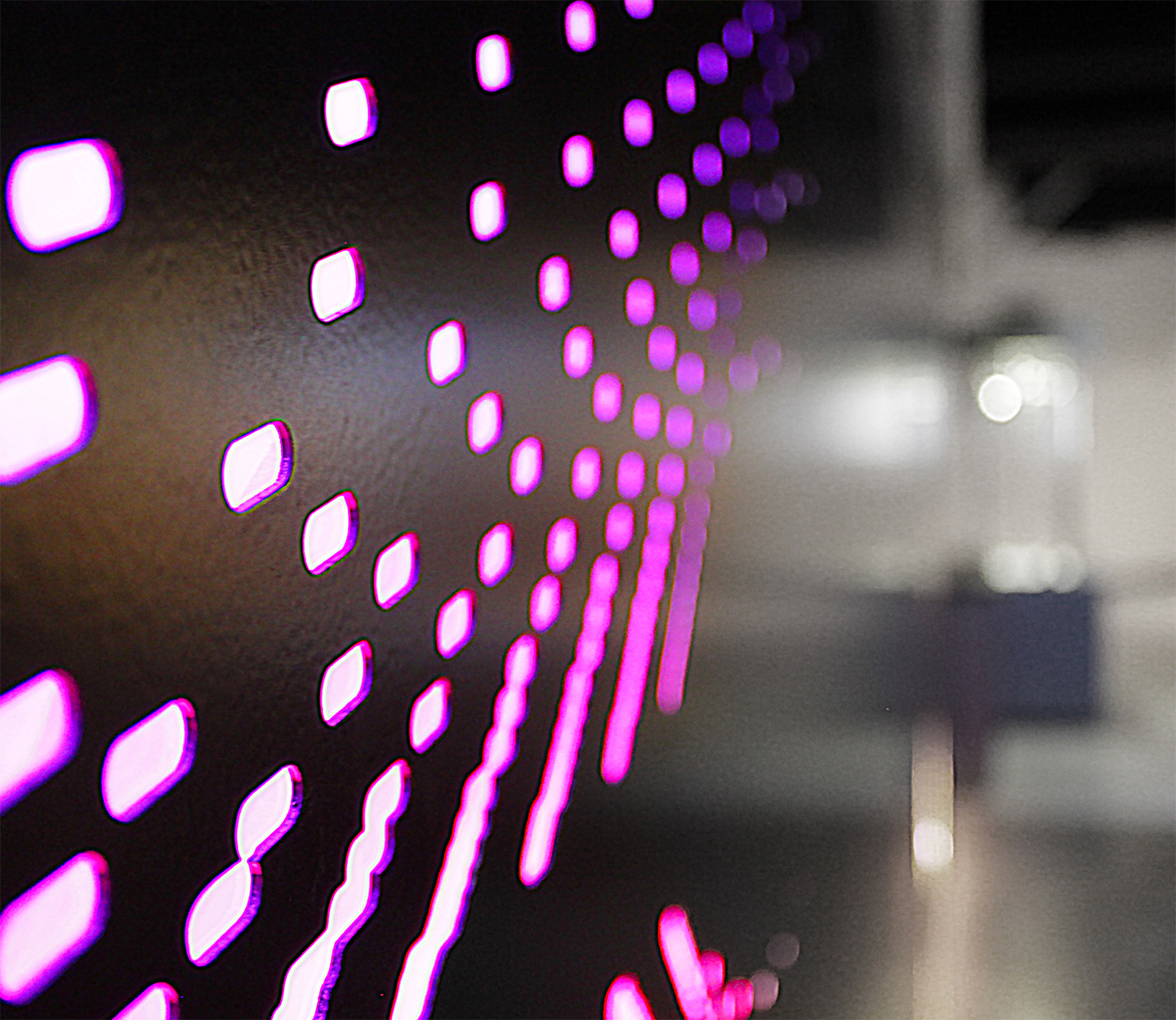 Close up of custom aluminum cuts