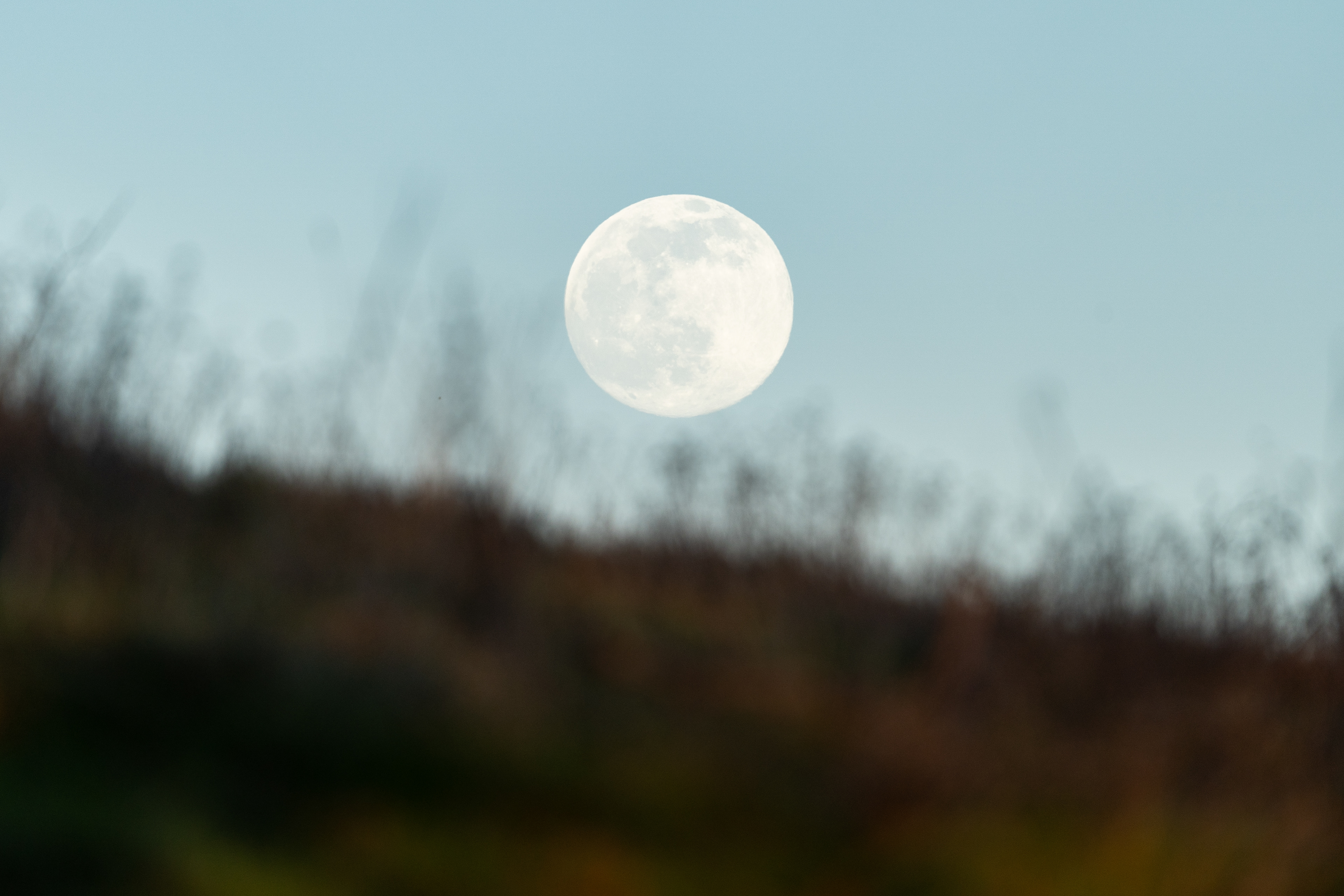 Dramatic moon