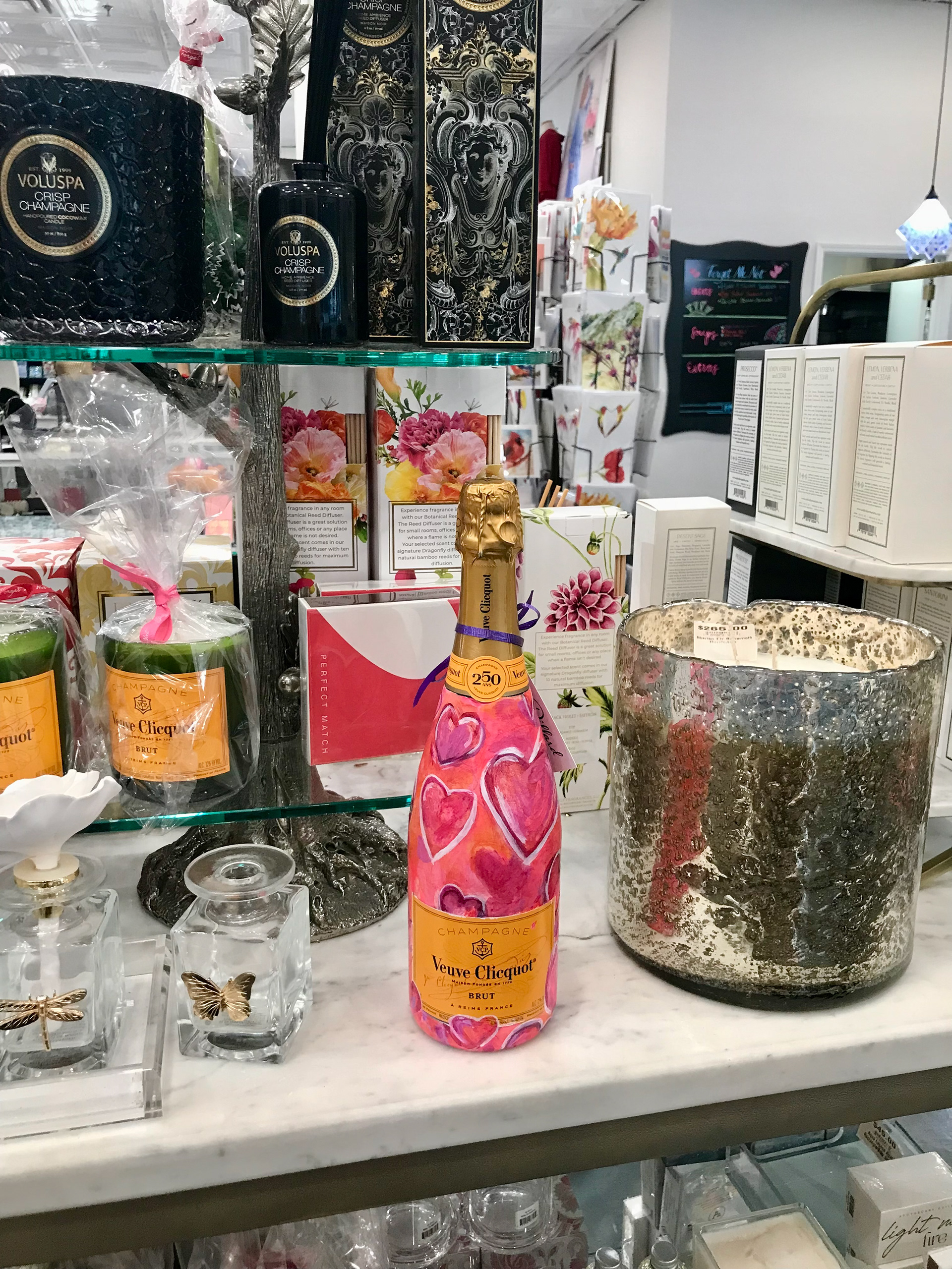 Veuve Clicquot Hand Painted Celebratory Bottle
