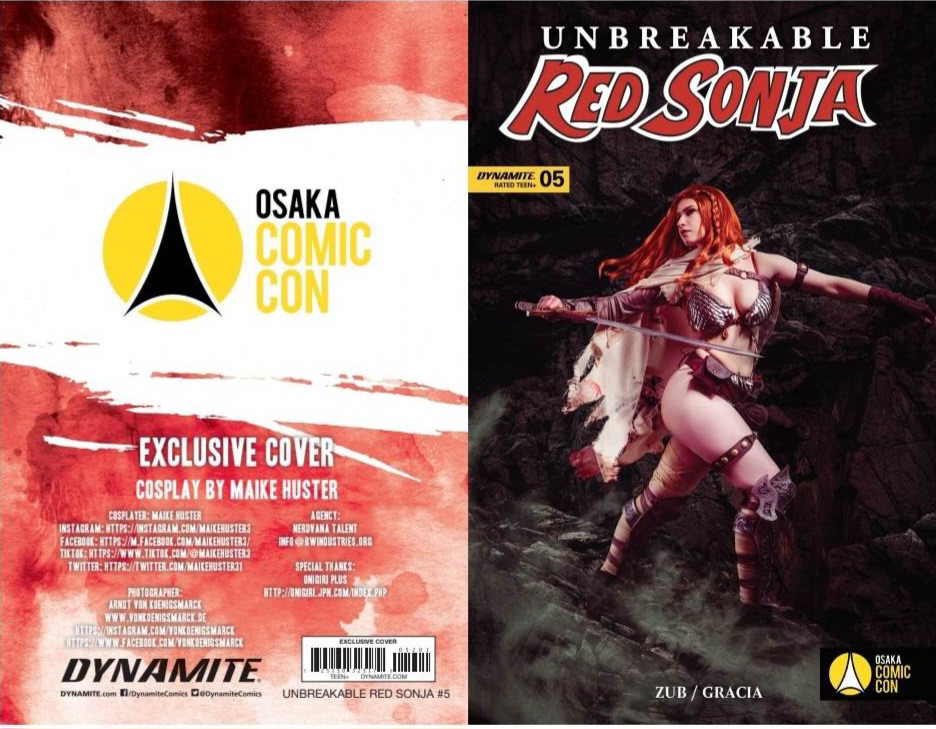 Red Sonja - Comic Book Cover