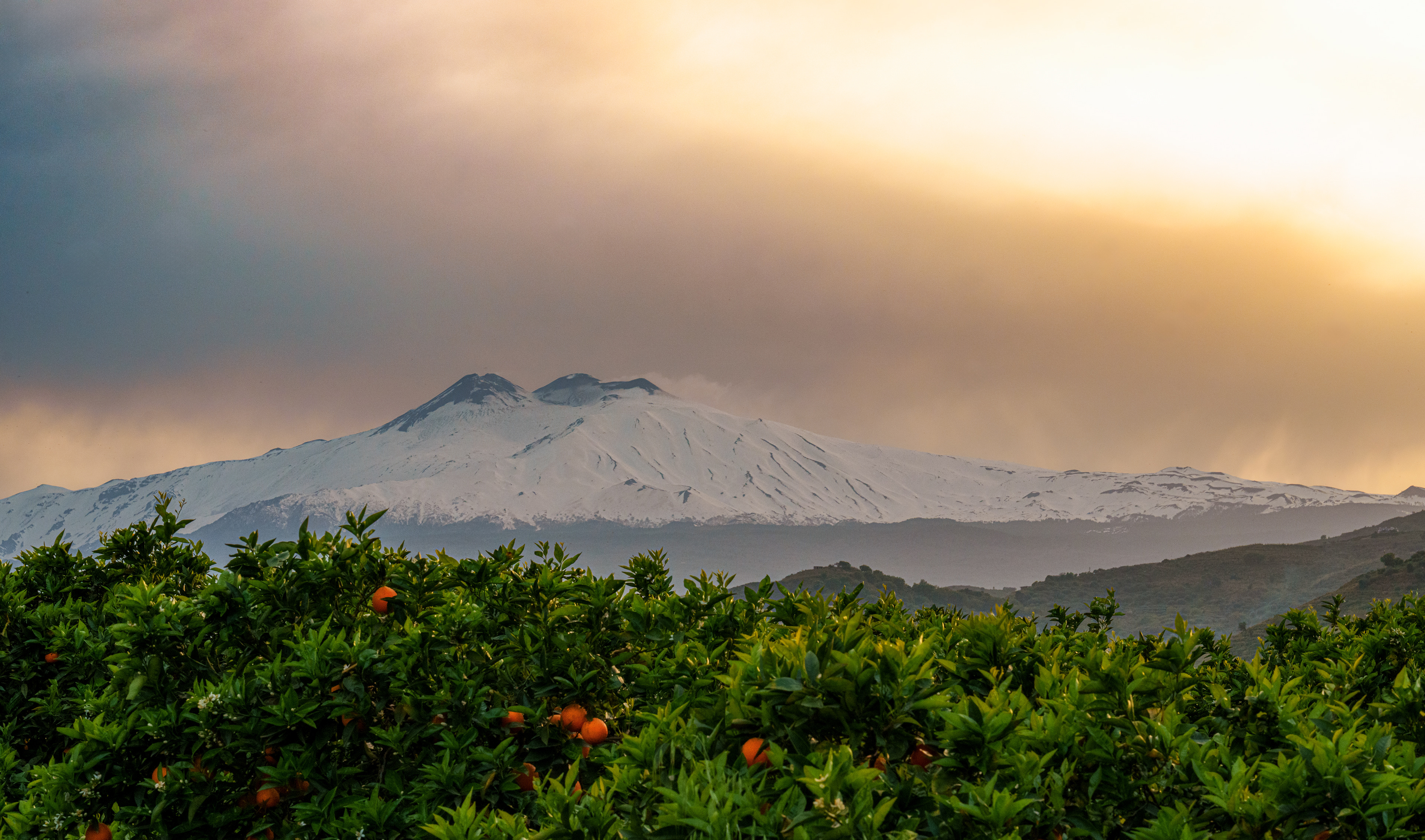 Etna wiosną
