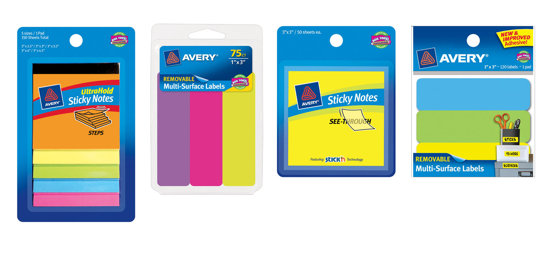 Avery Dennison NoteTabs Brand Design and Product Launch