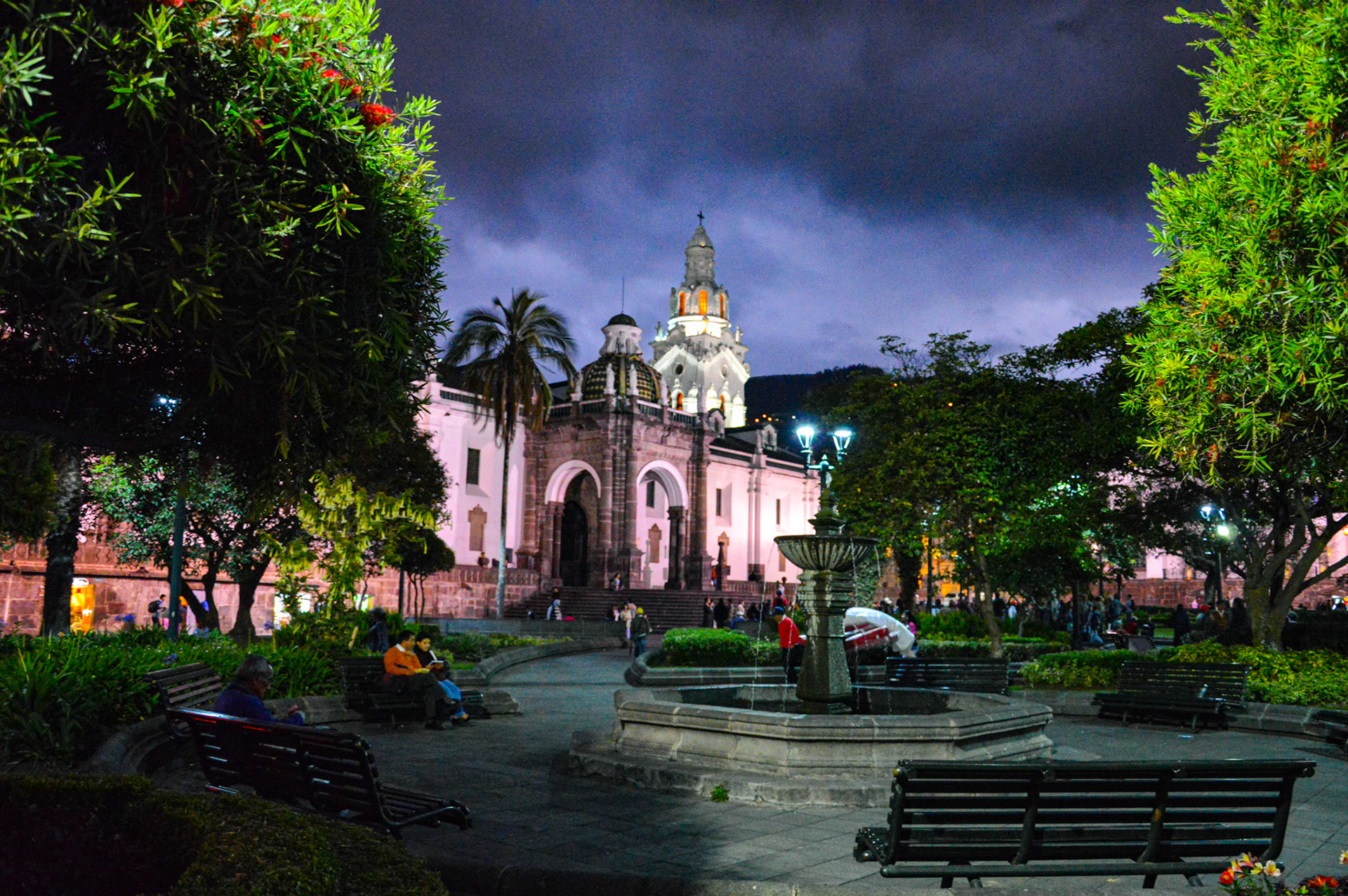 Placette, Equateur, Quito