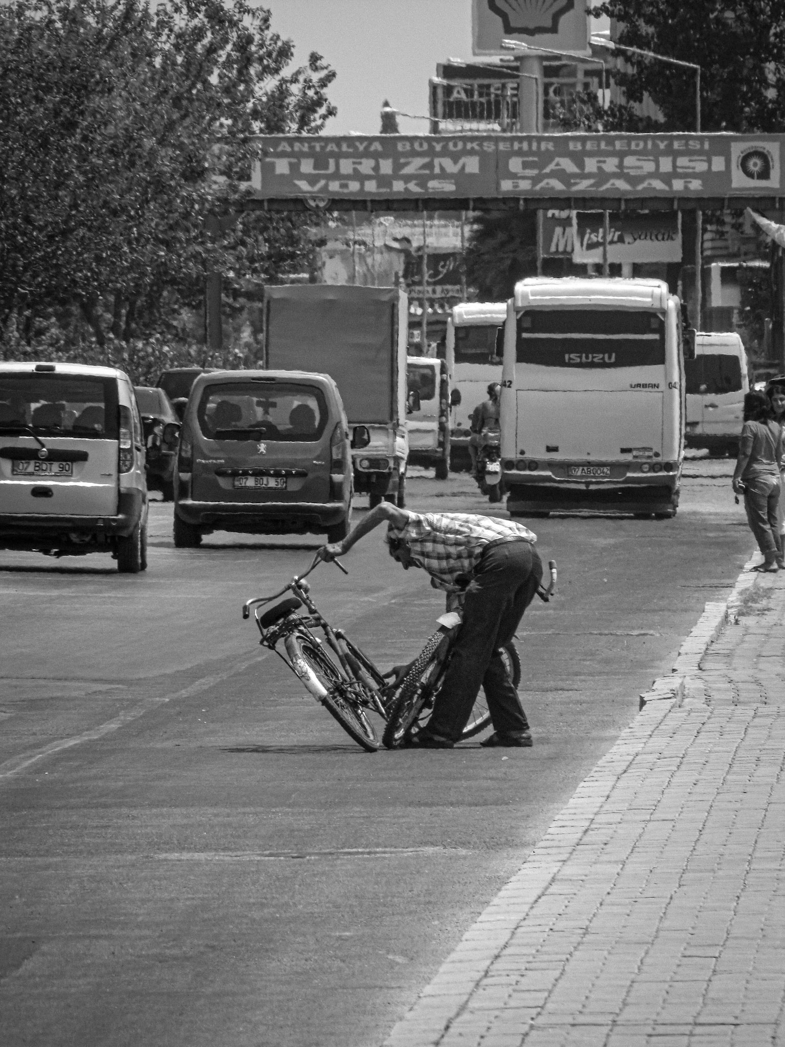 A la trois,  autoroute,Turquie2011