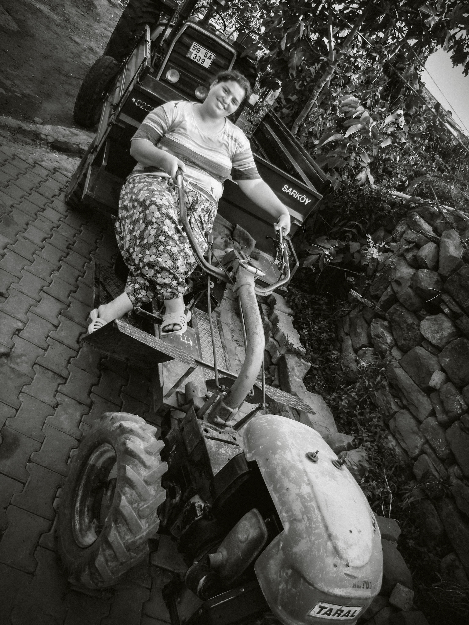 Femme libérée, temps moderne des campagnes turques, Turquie, 2011