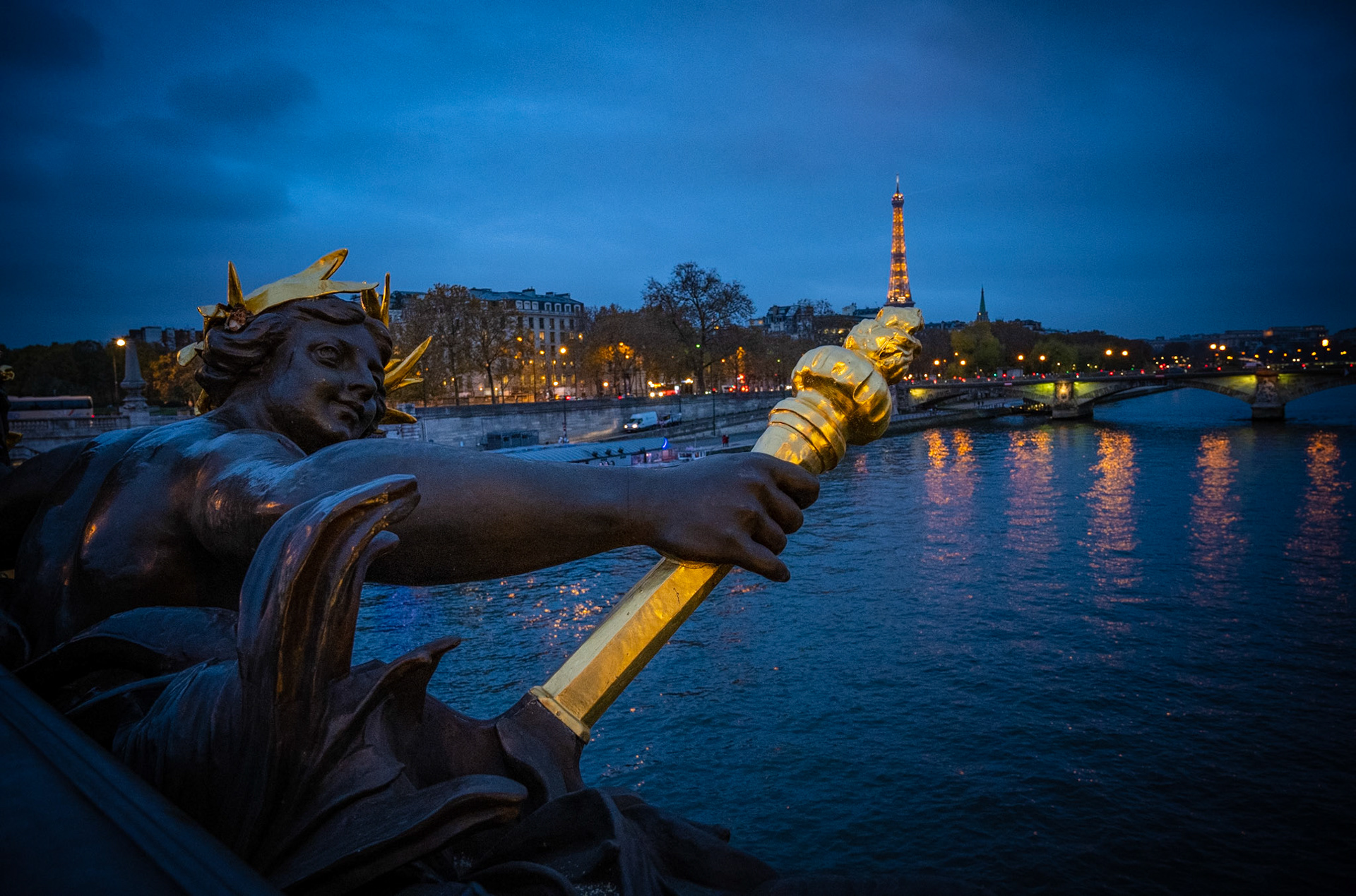 Le sourire, Pont, Paris