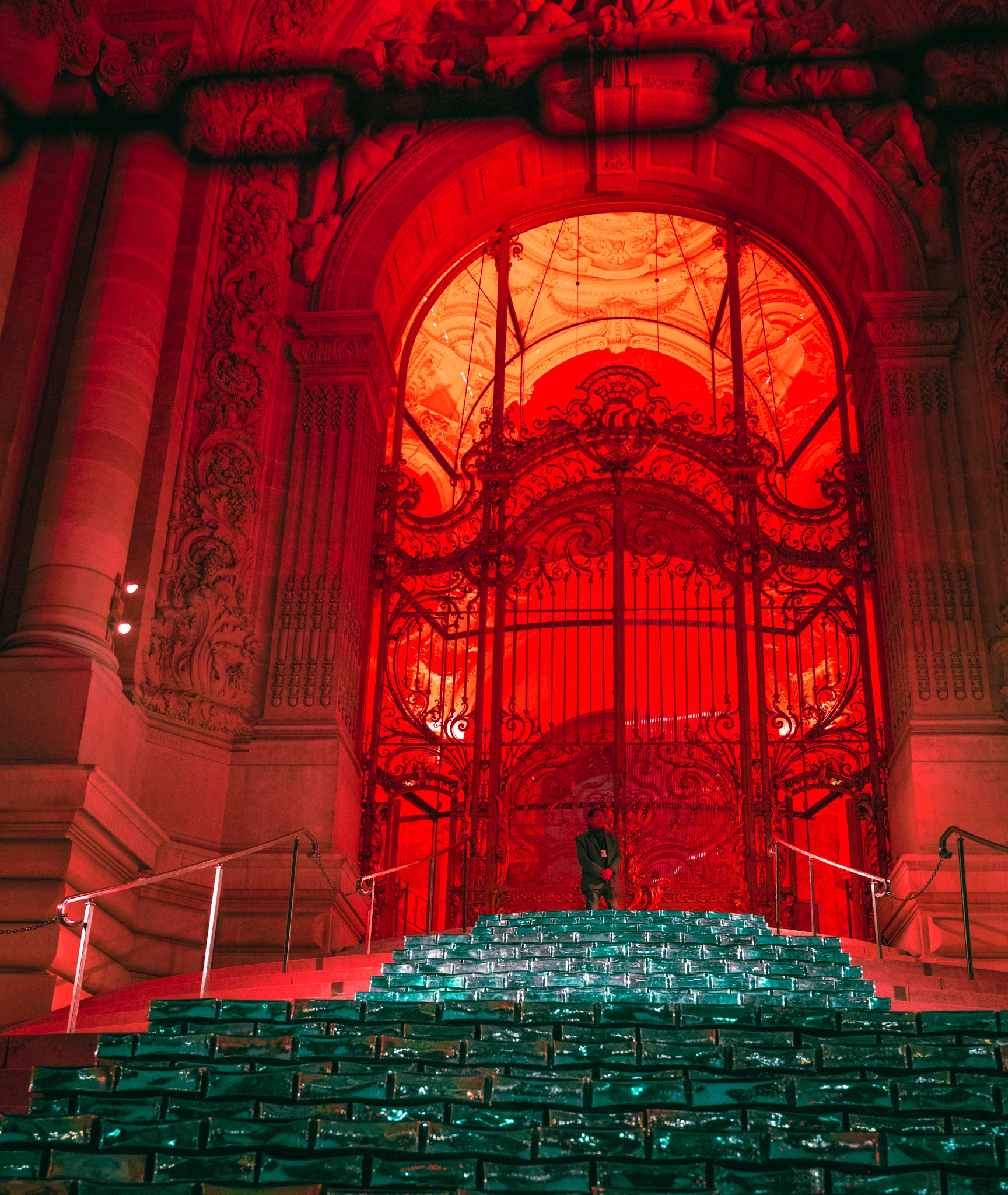 La porte rouge