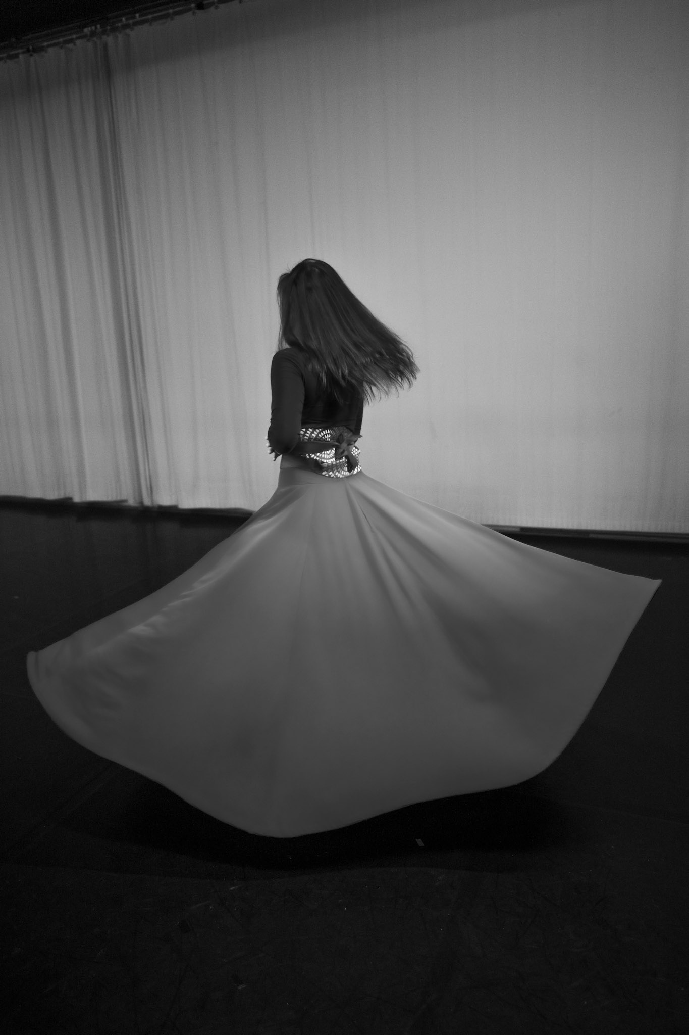 Derviche tourneur, tournoiement