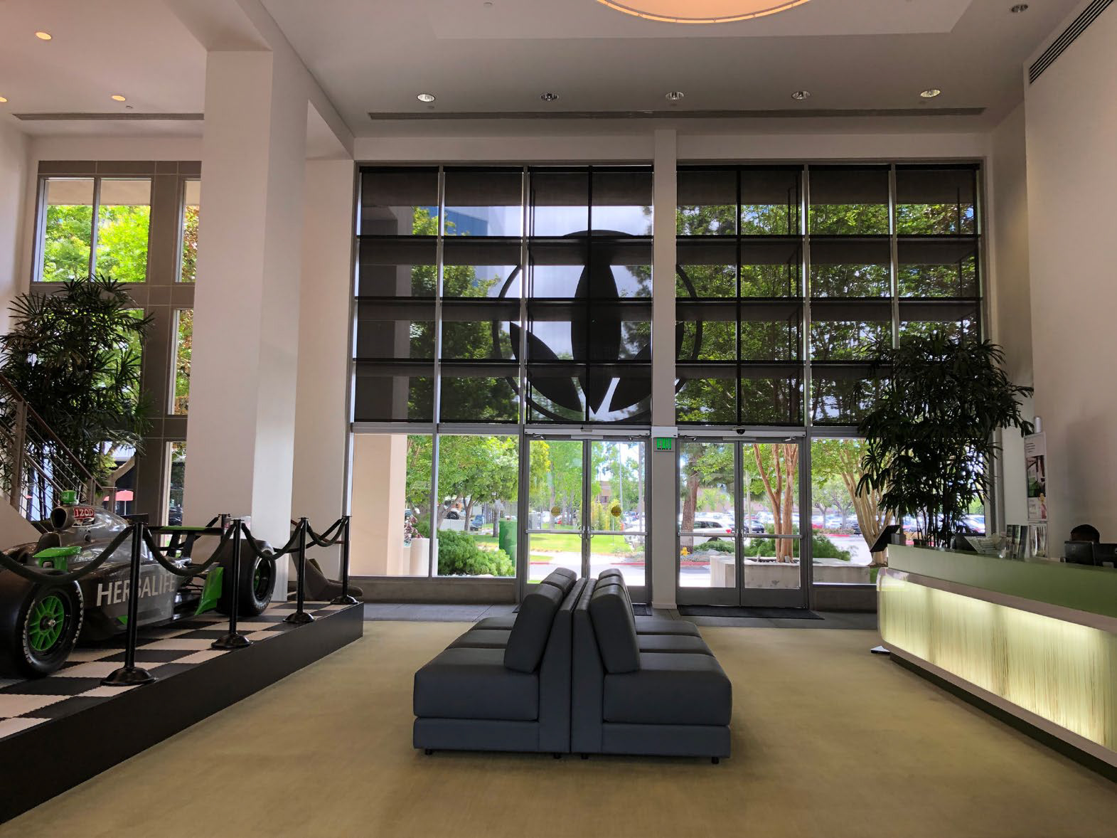 Lobby before