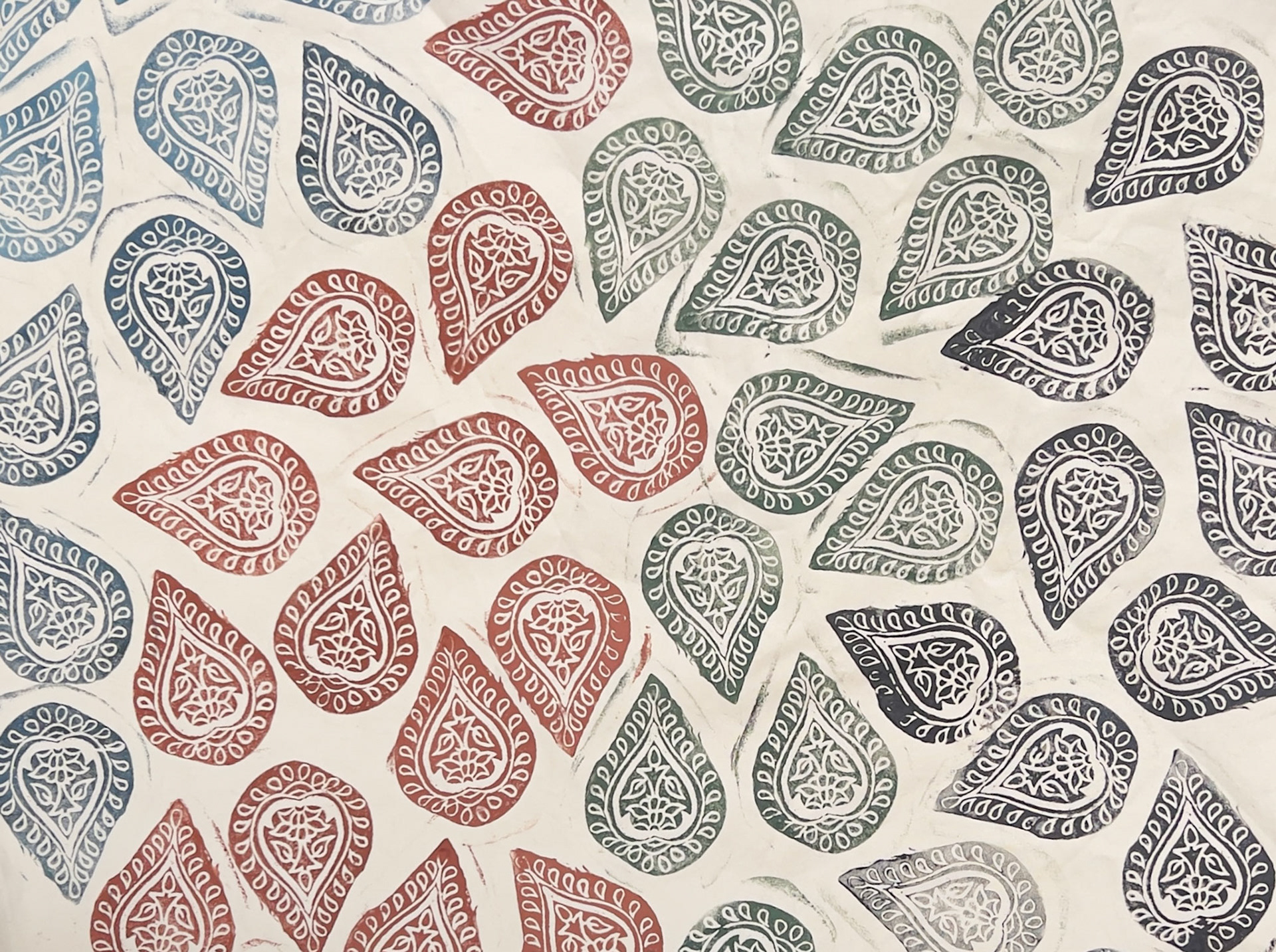 Block-Printed Muslin