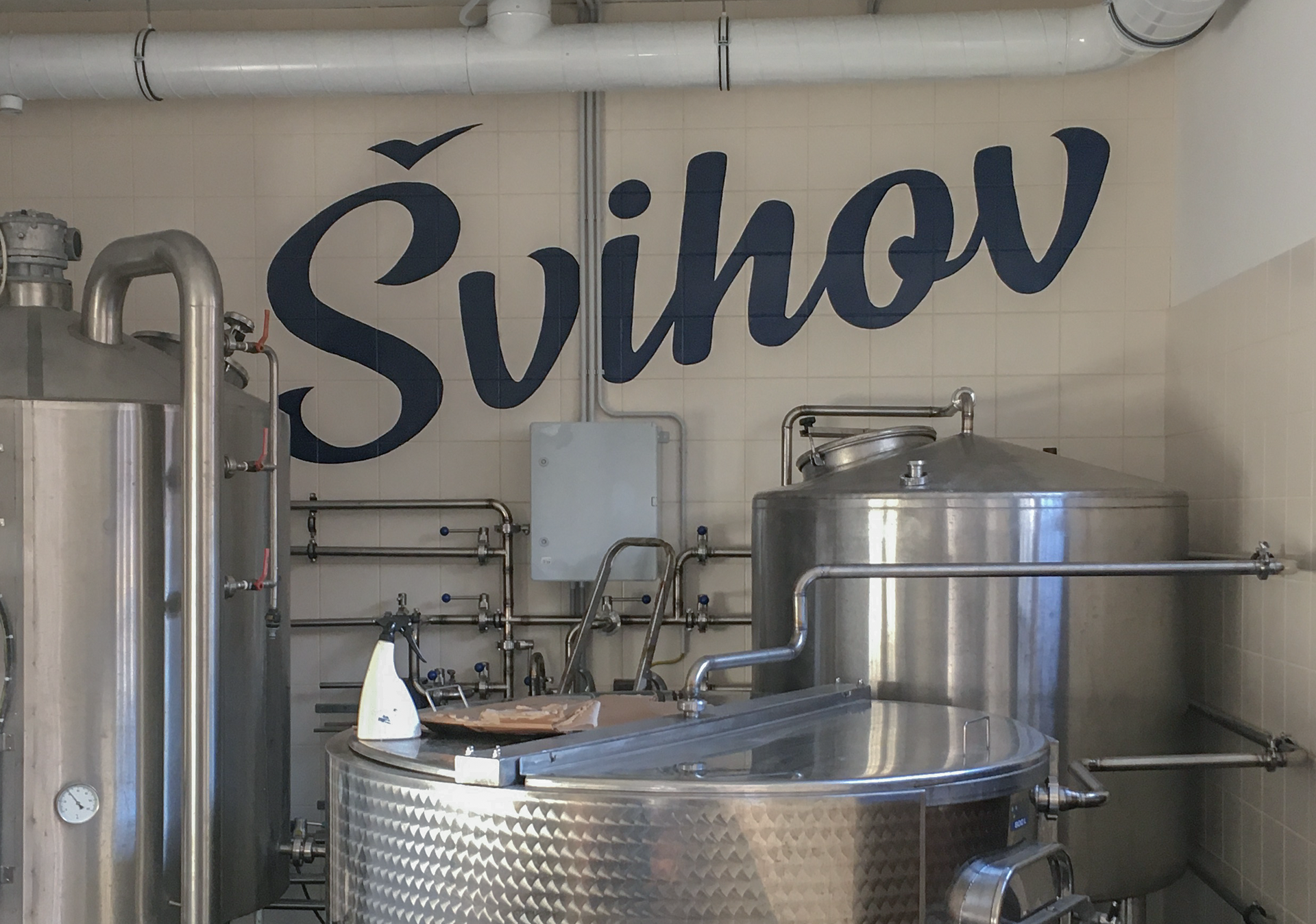 Pivovar Svihov Brewery Mural