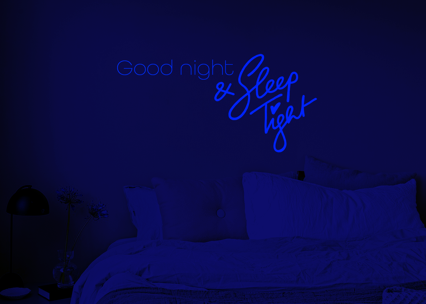 Bedroom Glow in the Dark-Mural