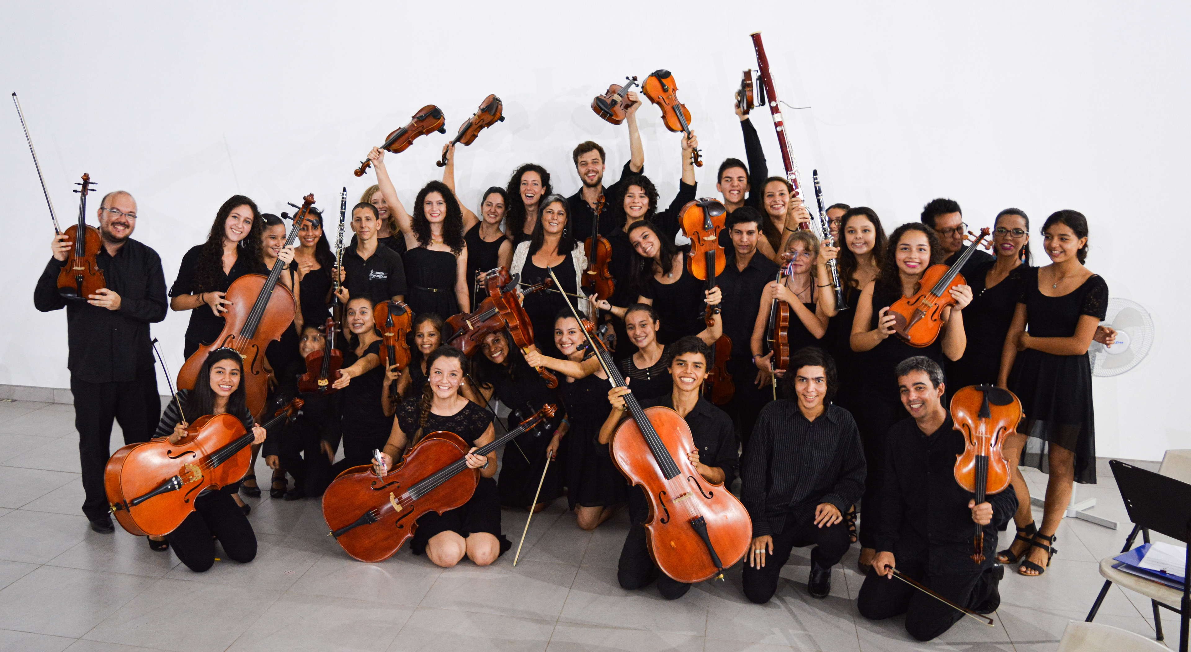After an orchestra concert in Cóbano, Costa Rica