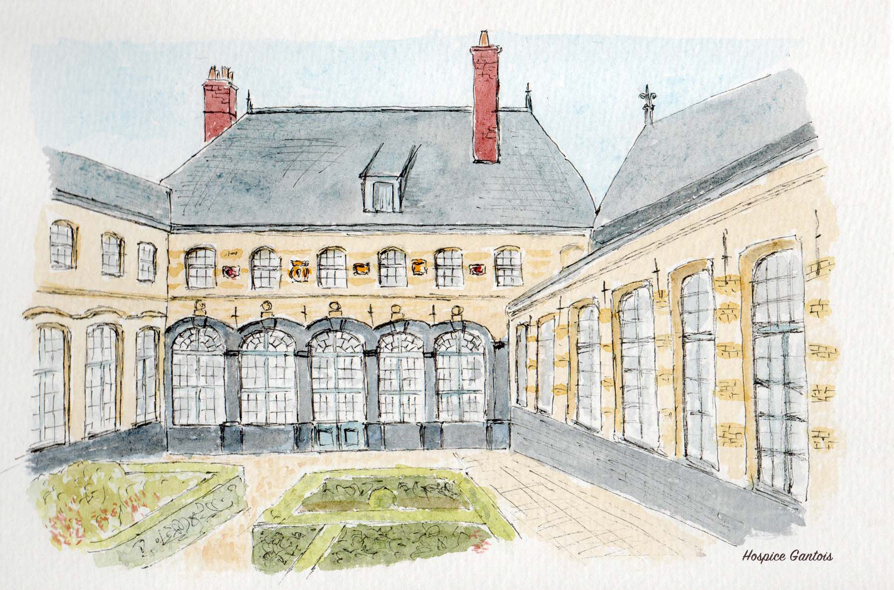 Lille : Hospice Gantois - Janvier 2022