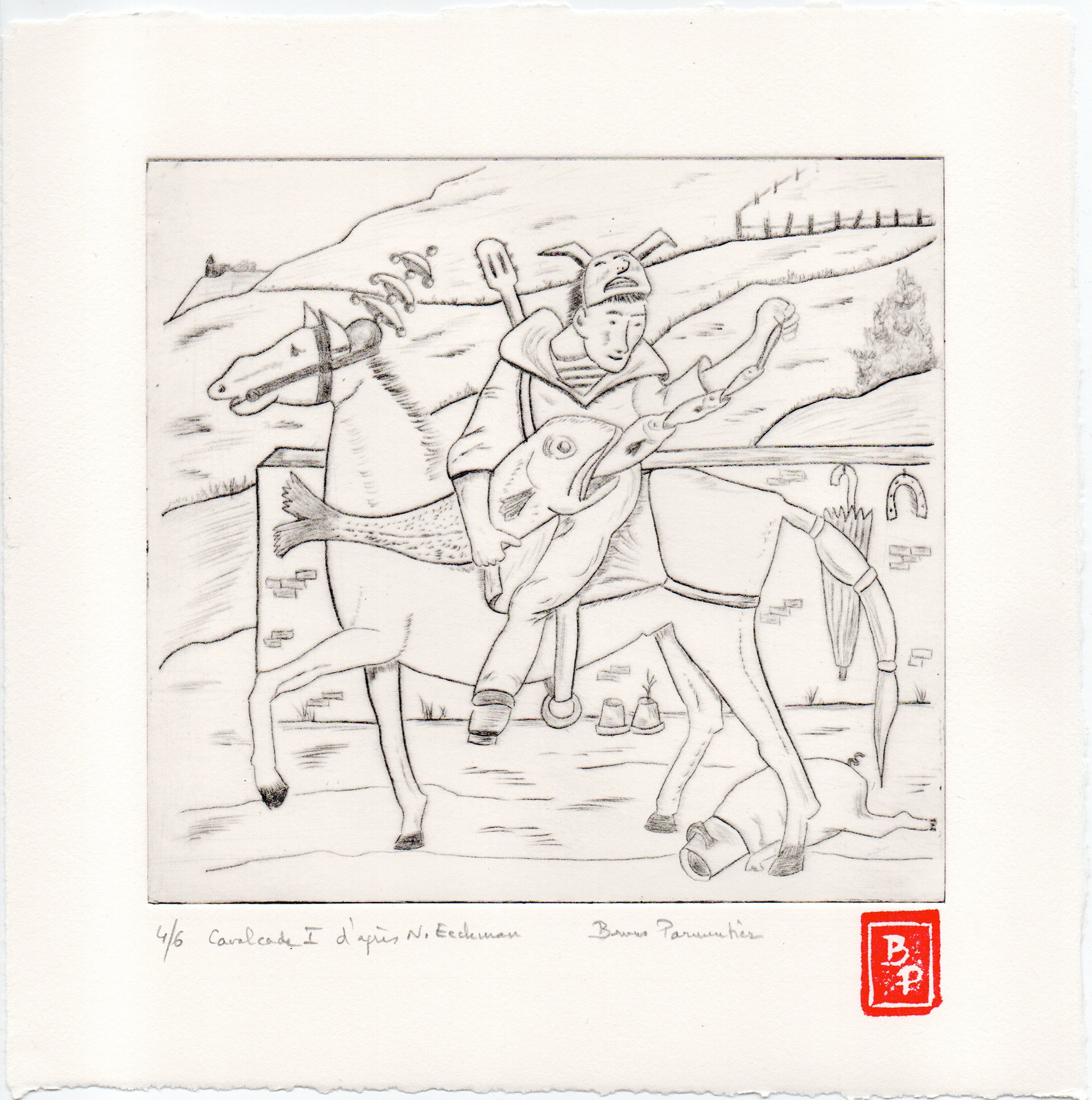 Cavalcade I (d'après Nicolas Eeckman)