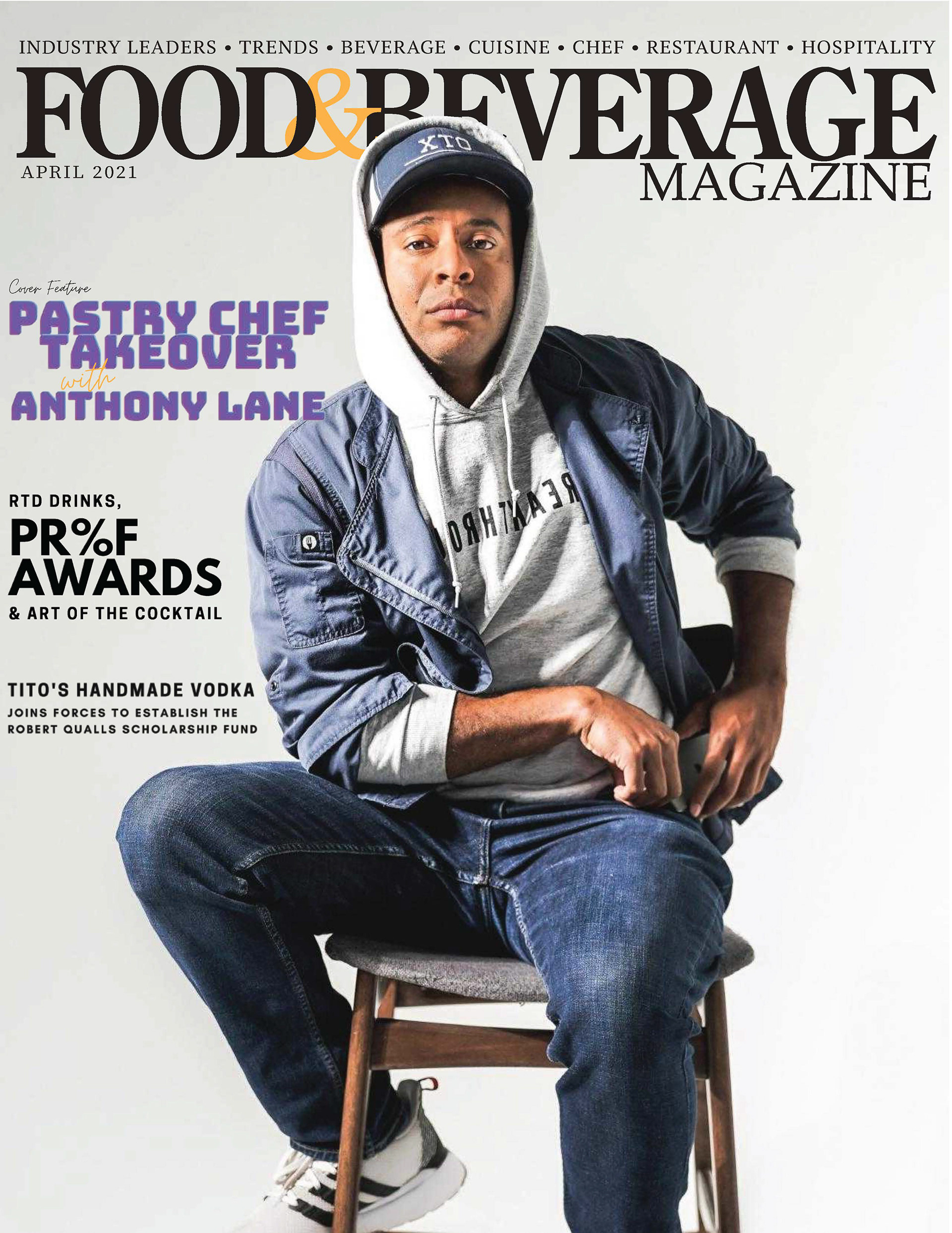 Food & Beverage Magazine Cover