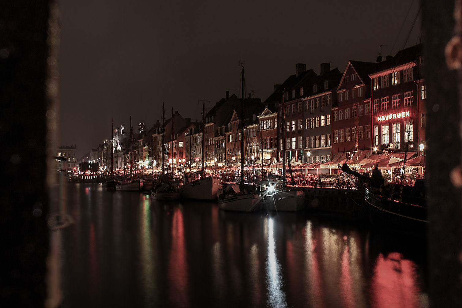 Copenhagen at night