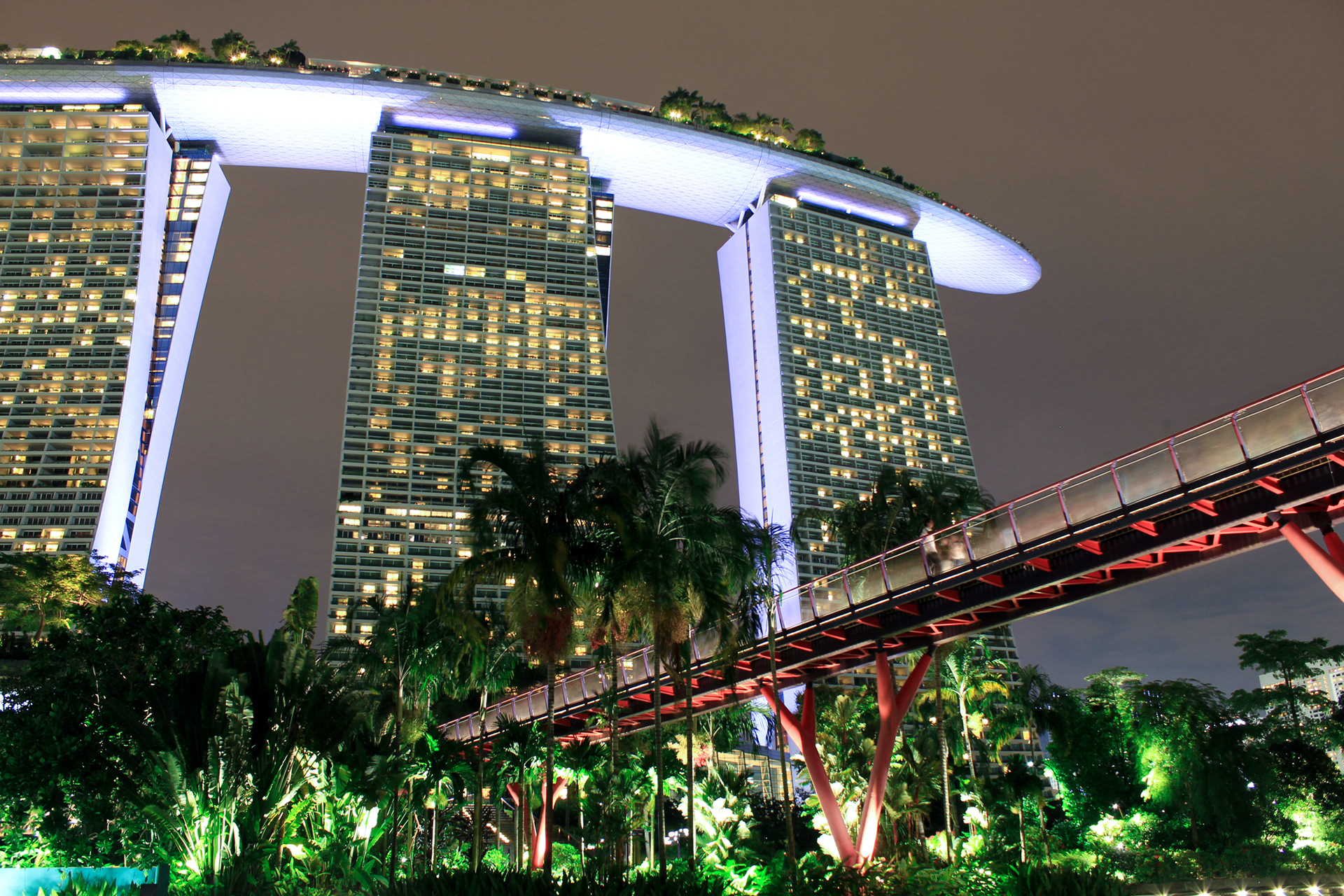 Singapore at night
