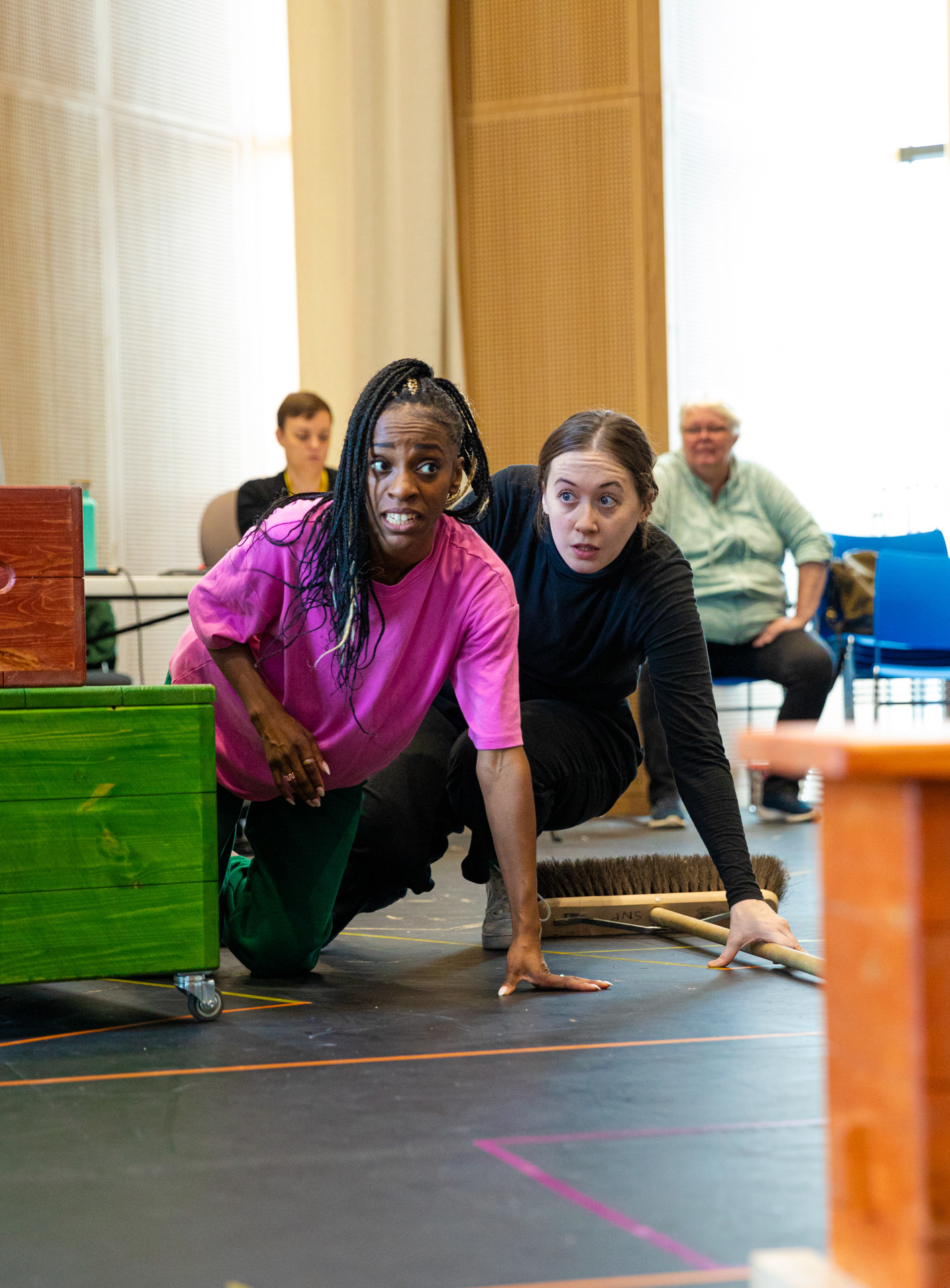 The Wind in the Willows rehearsals at Shakespeare North Playhouse