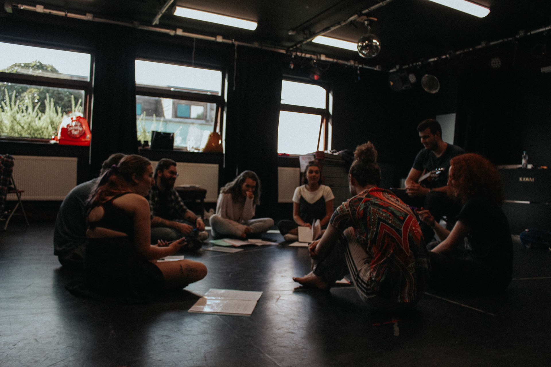 Rehearsals for The Wrong Un's Theatre Company