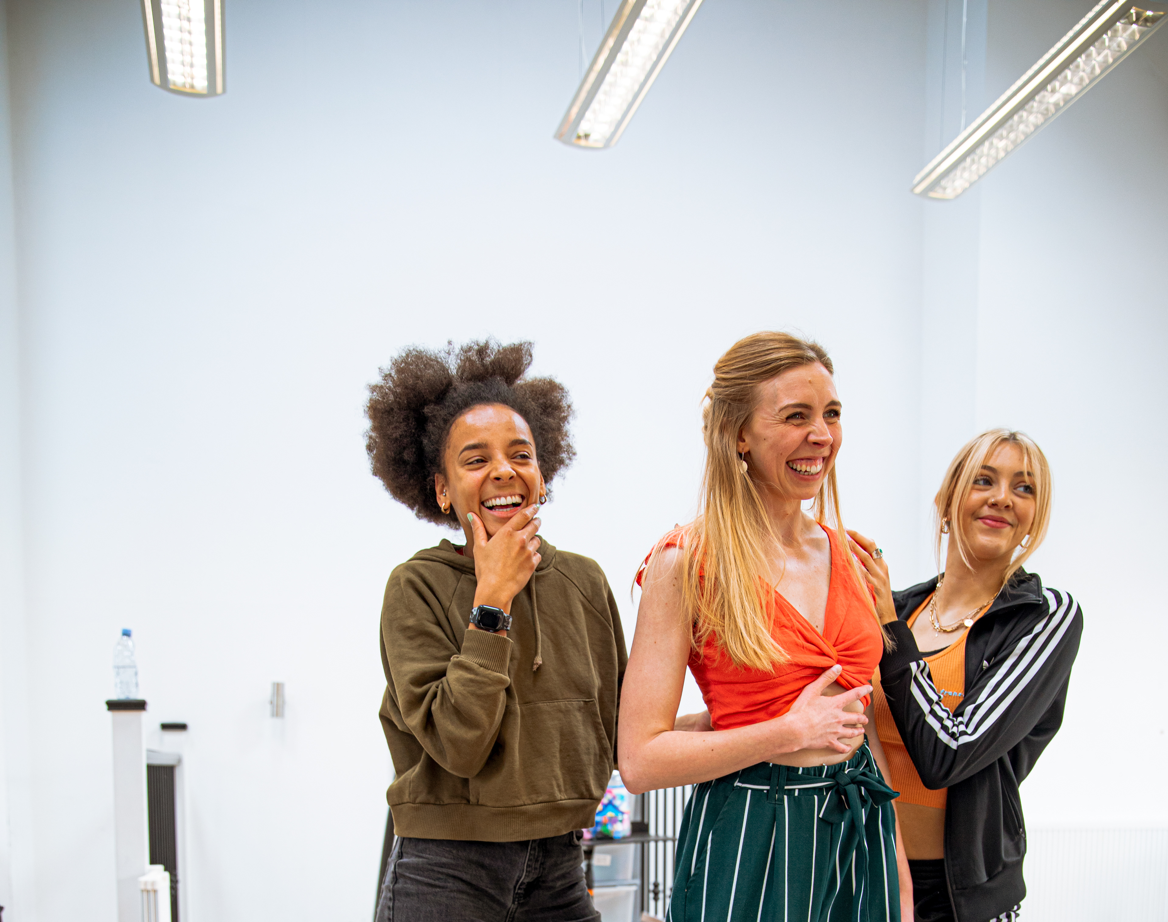 Rehearsal Photography for Shake The City at Leeds Playhouse