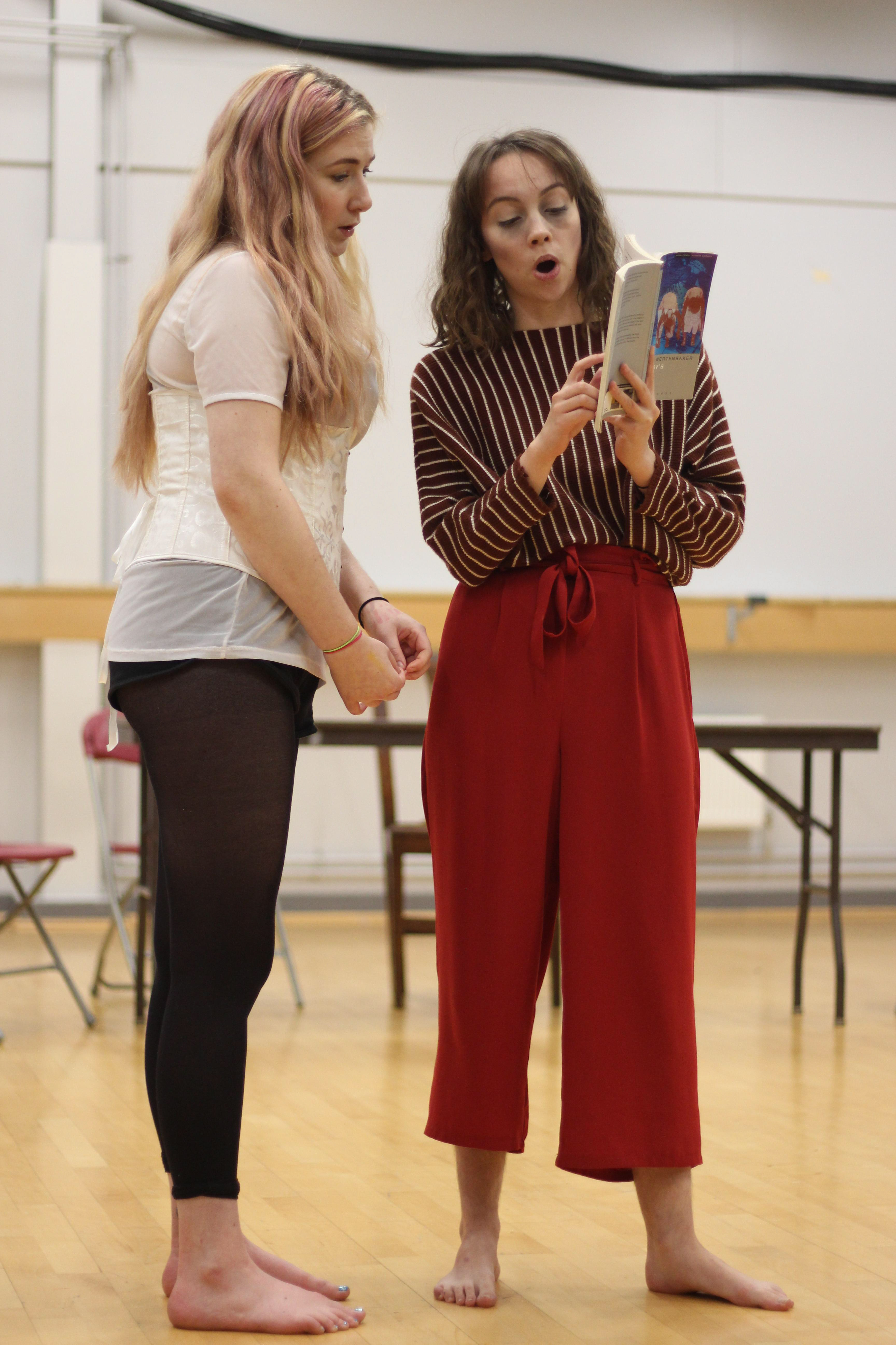 Barefaced rehearsals - Edge Hill University