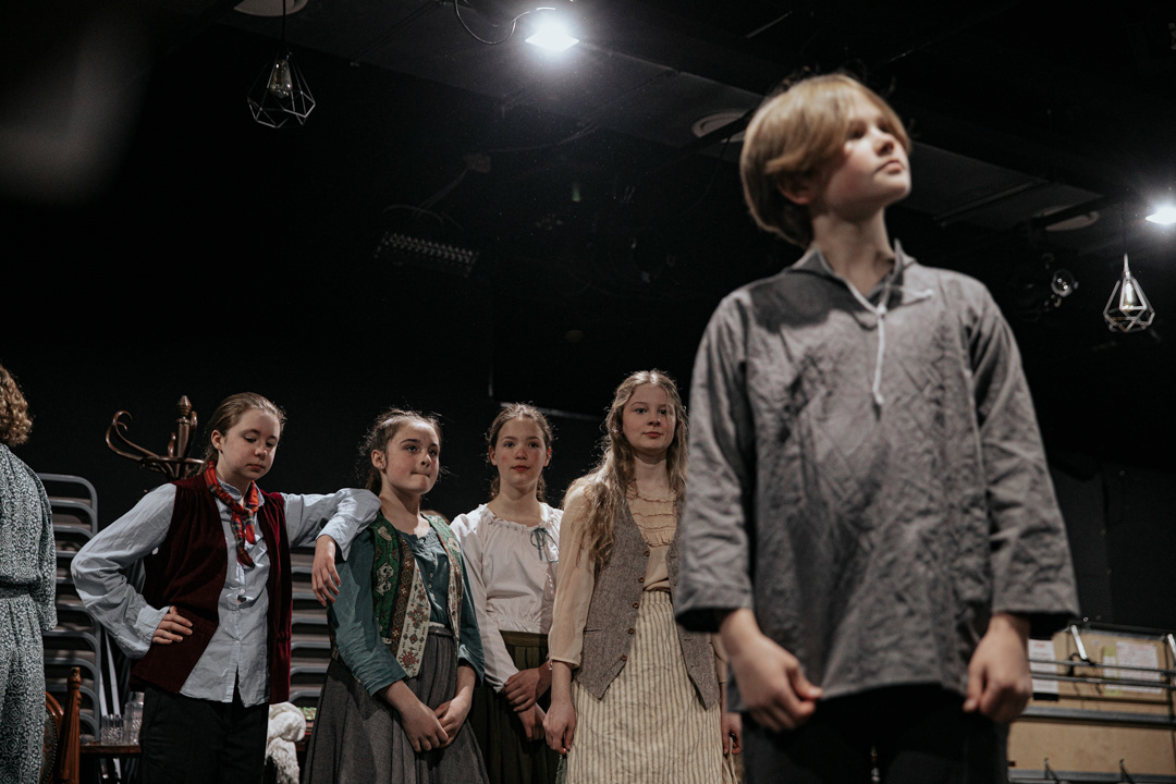 Rehearsals for Oliver! RAOS - Harrogate Theatre