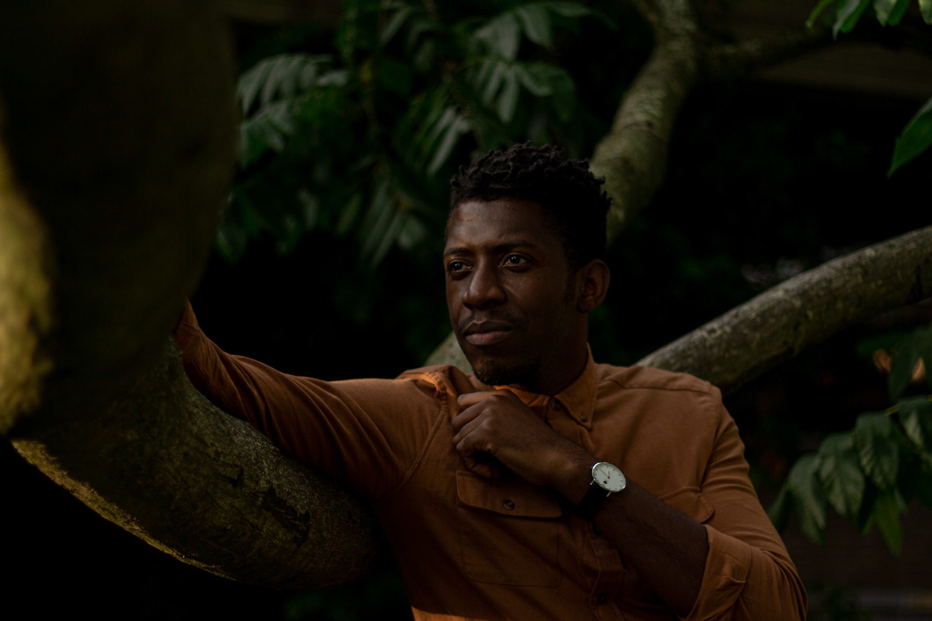 Editorial shoot with model Dane Foxx