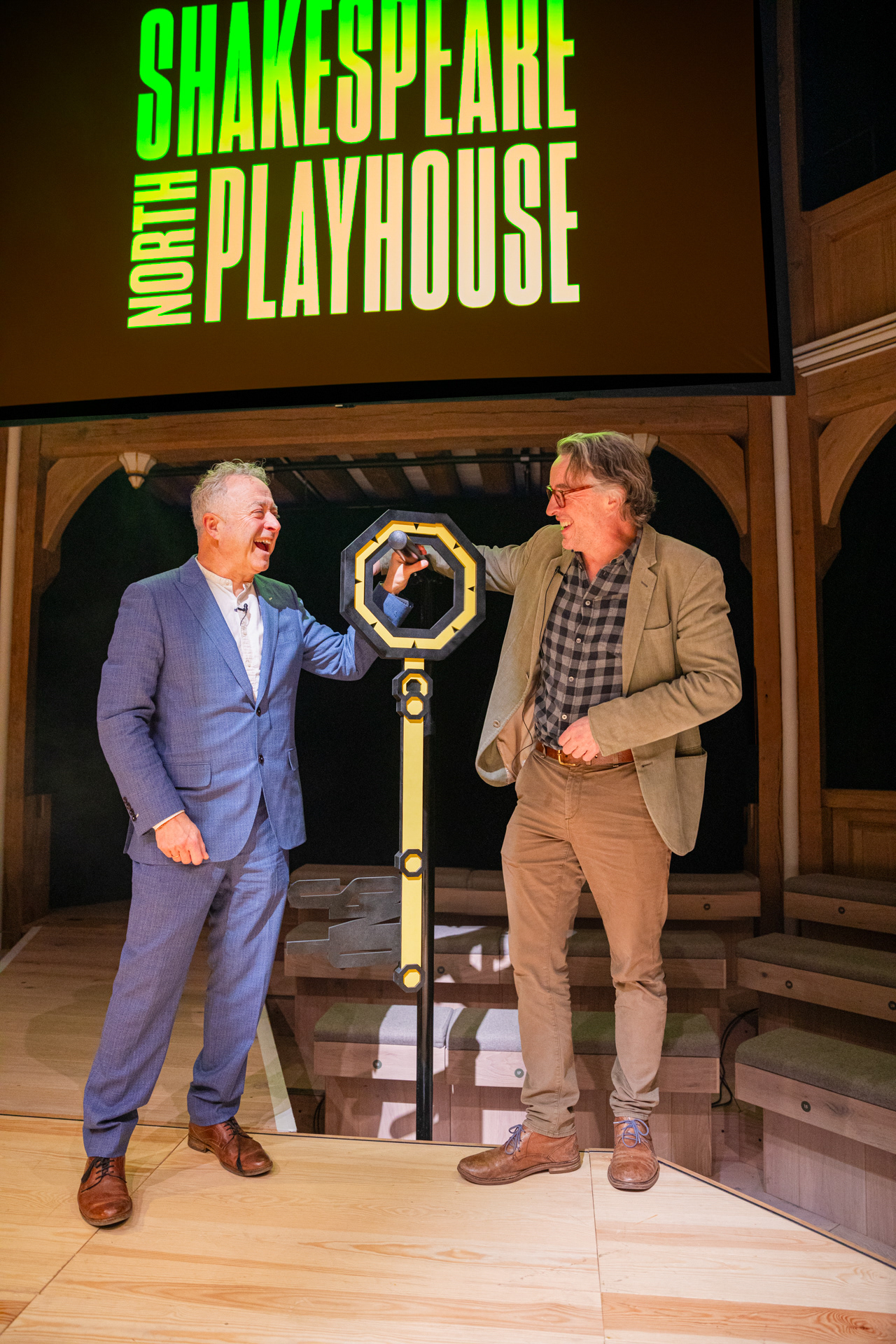 Frank Cottrell-Boyce and Steve Coogan