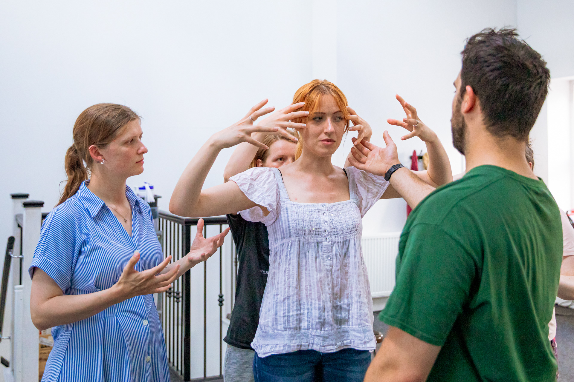 Something's Wrong Rehearsal - Kairos Productions