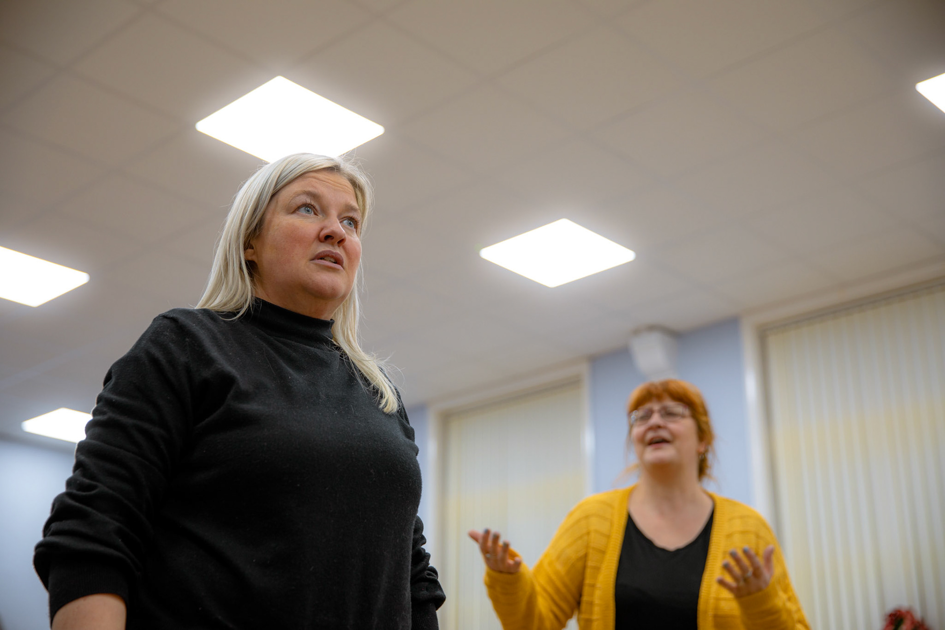 Rehearsals for Fatal Light - HG1 Productions