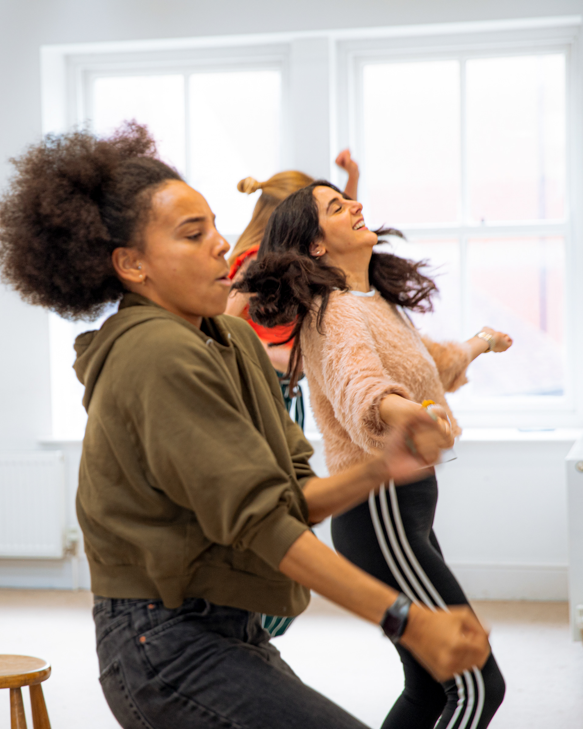 Rehearsal Photography for Shake The City at Leeds Playhouse