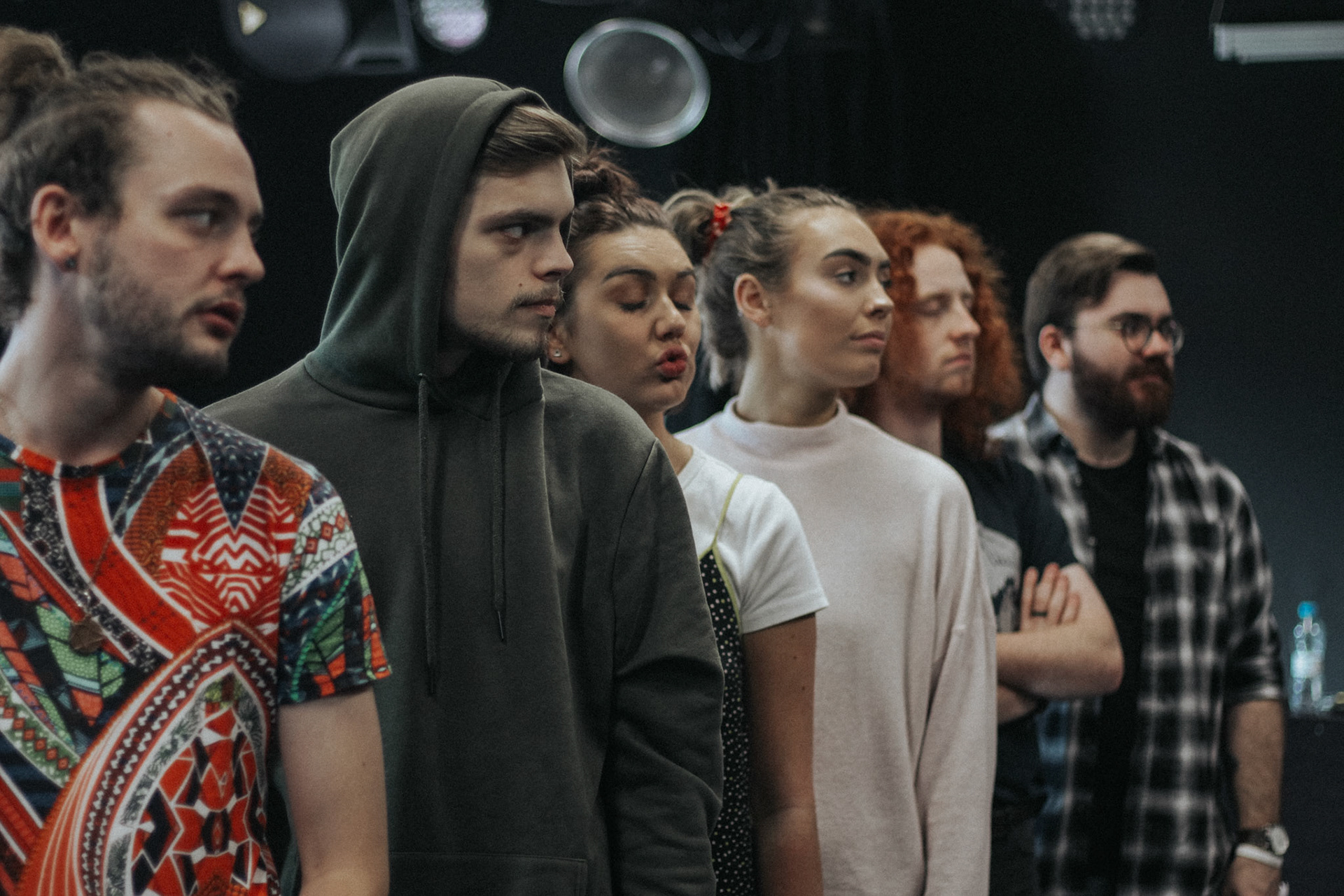 Rehearsals for The Wrong Un's Theatre Company