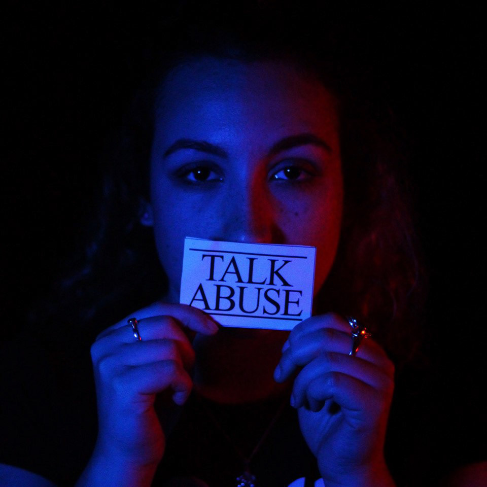 Promotional material for Talk Abuse documentary