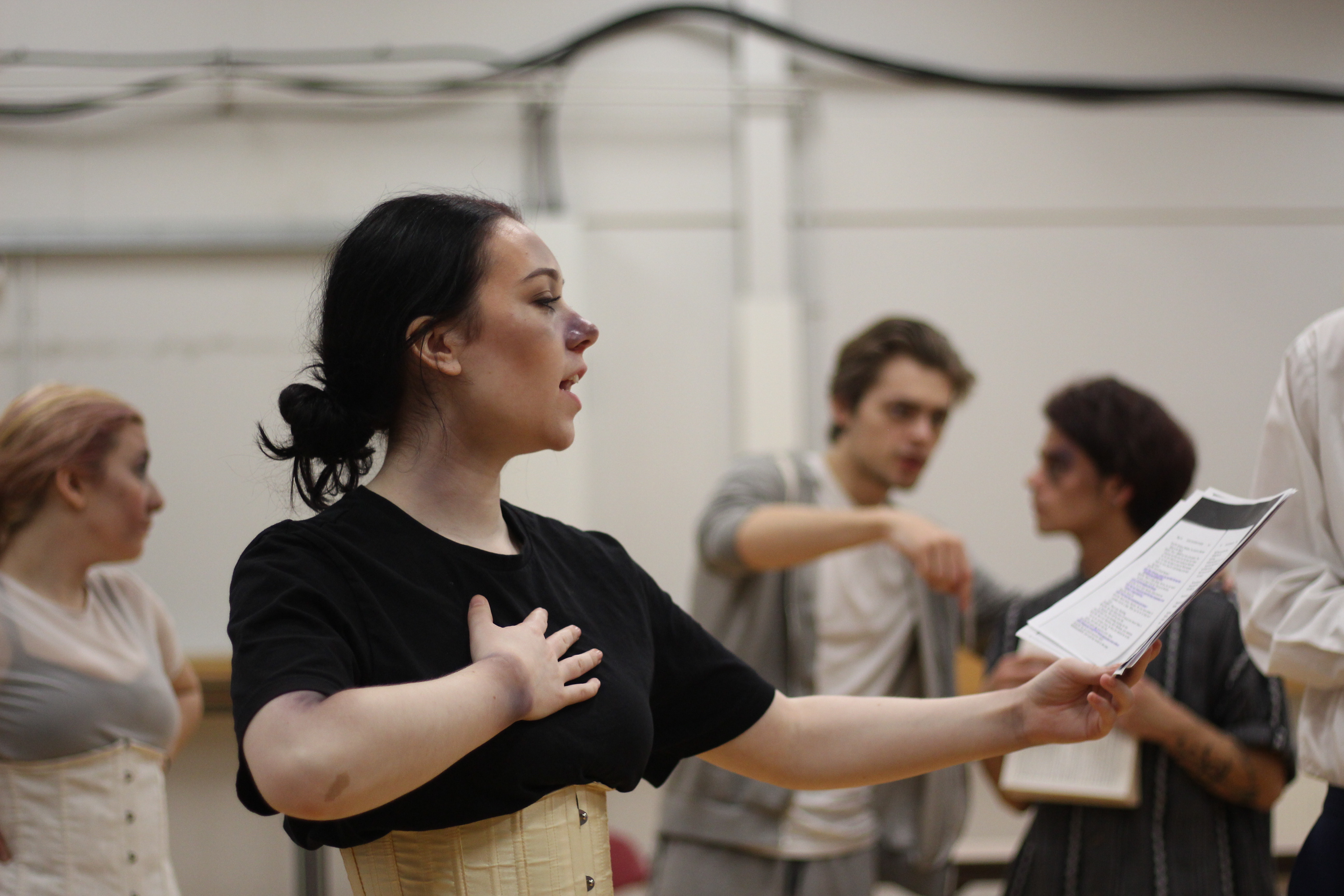 Barefaced rehearsals - Edge Hill University