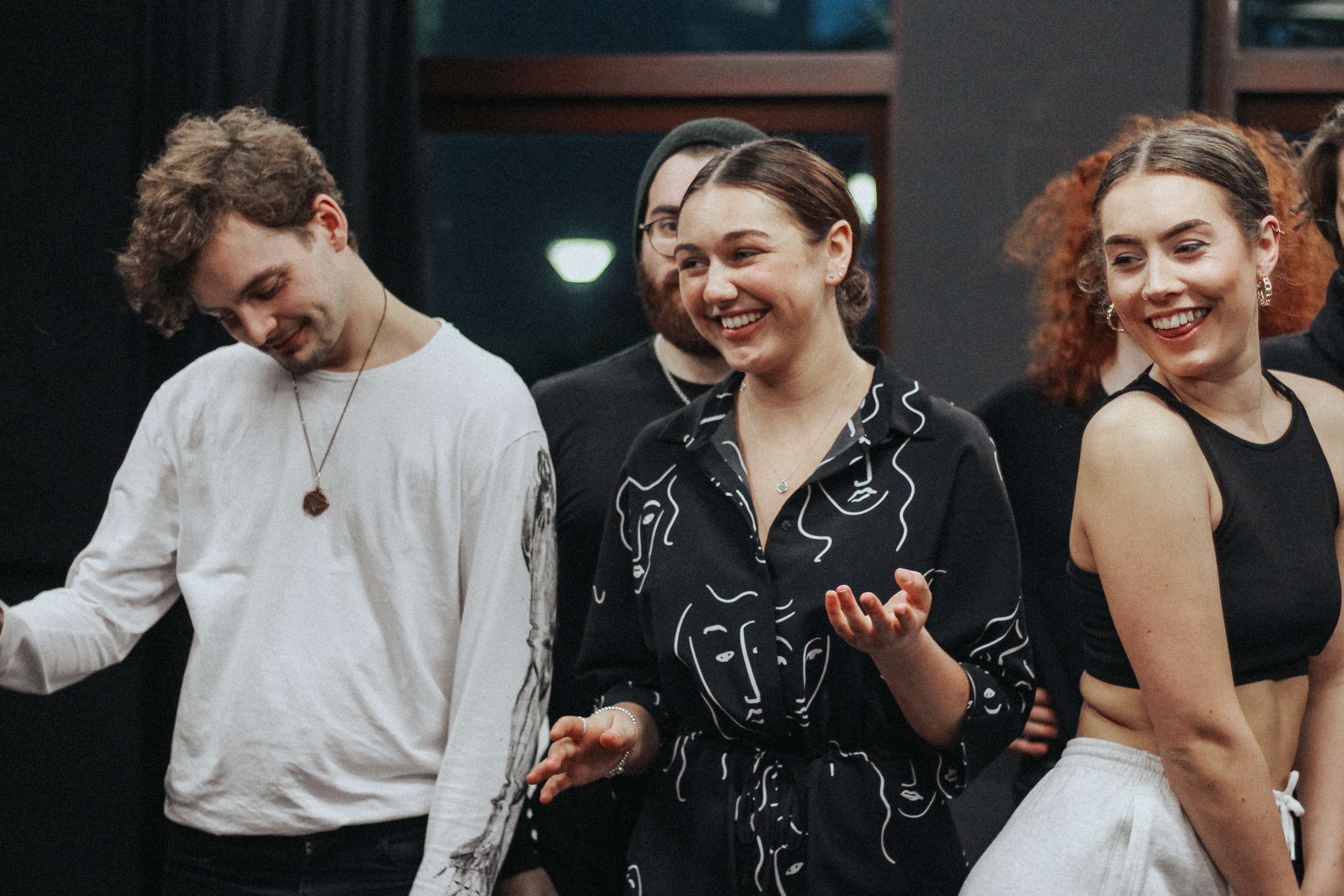 Rehearsals for The Wrong Un's Theatre Company