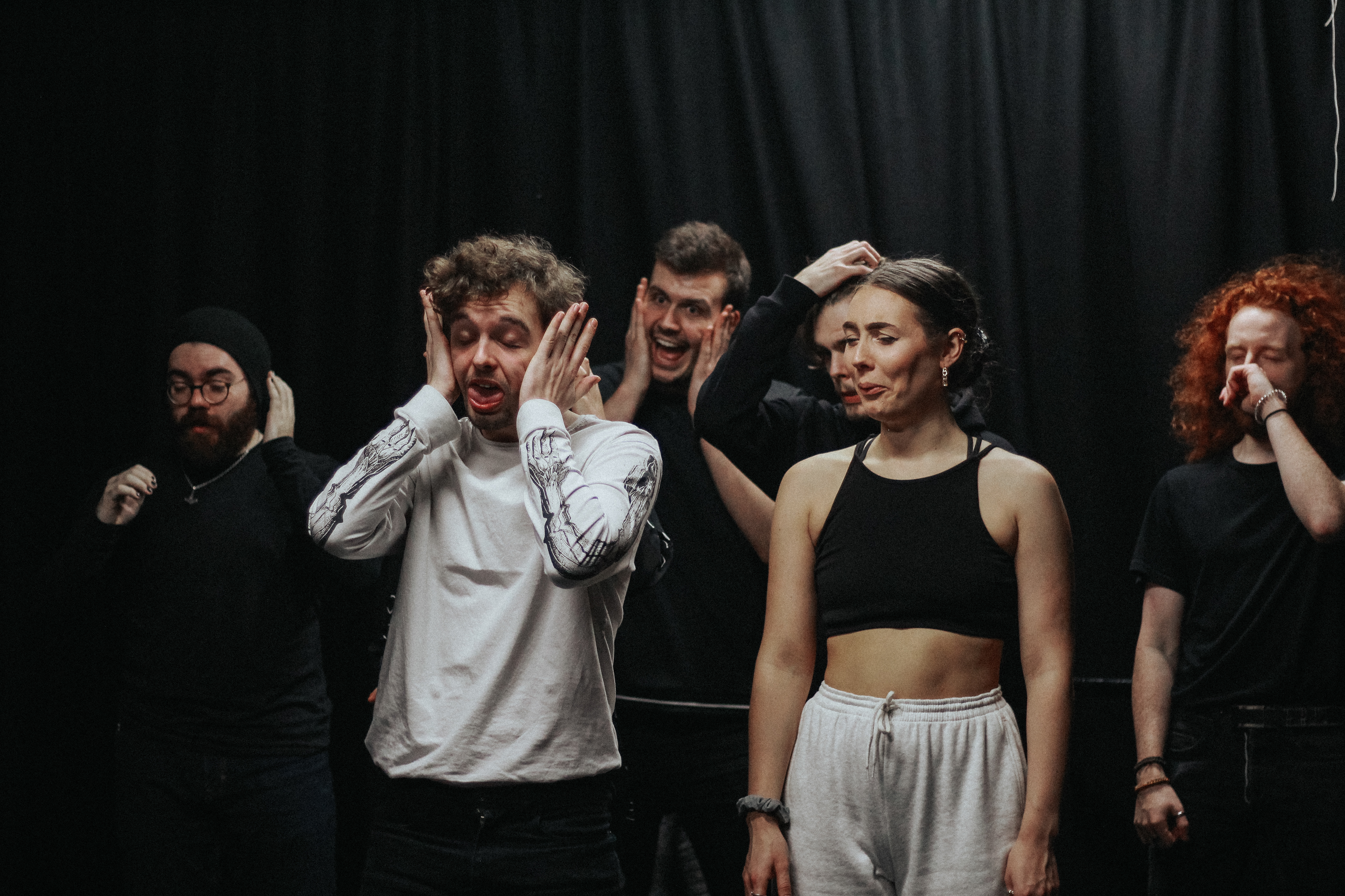 Rehearsals for The Wrong Un's Theatre Company