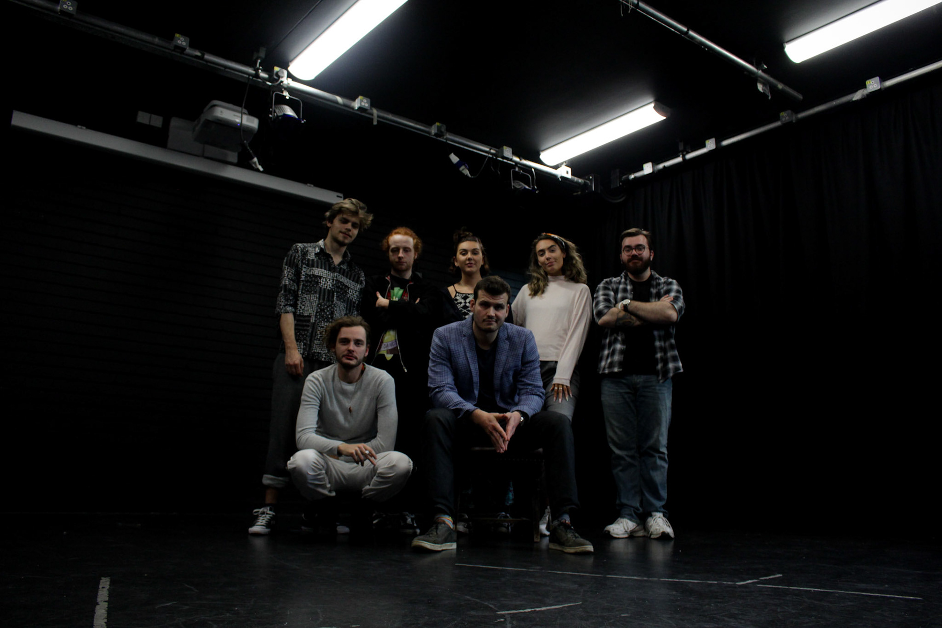 Promotional material for The Wrong Un's Theatre Company