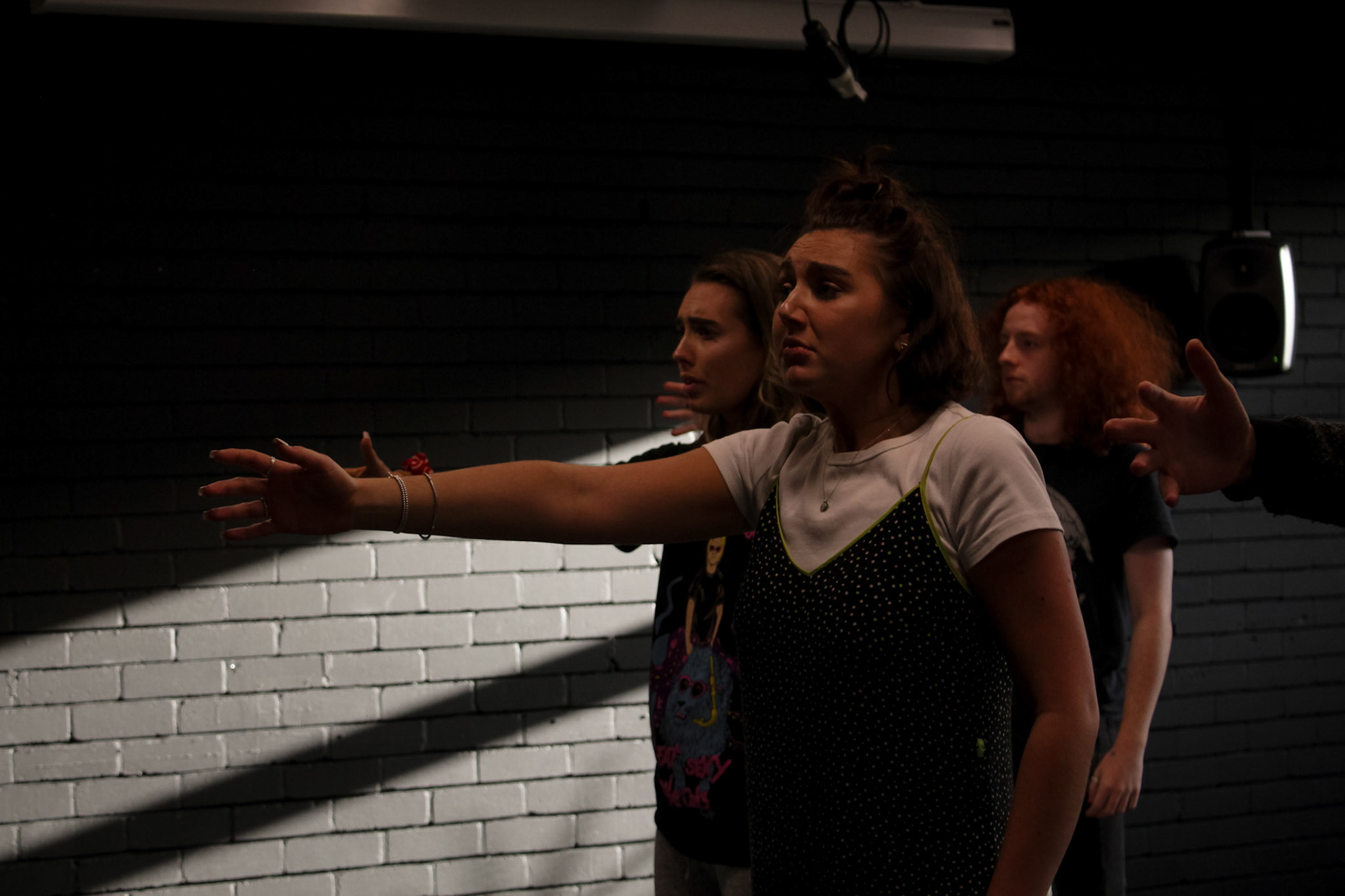 Rehearsals for The Wrong Un's Theatre Company