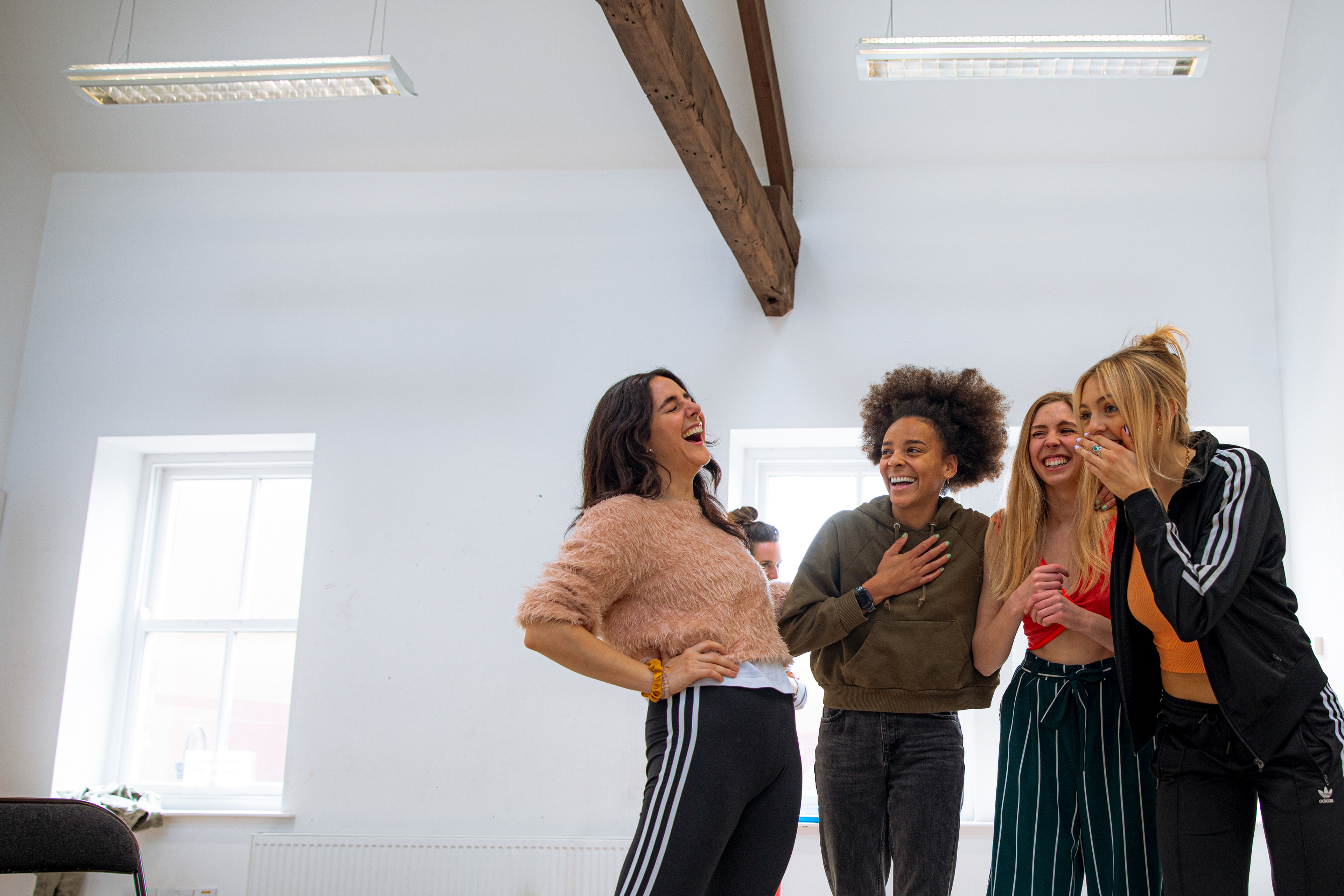 Rehearsal Photography for Shake The City at Leeds Playhouse