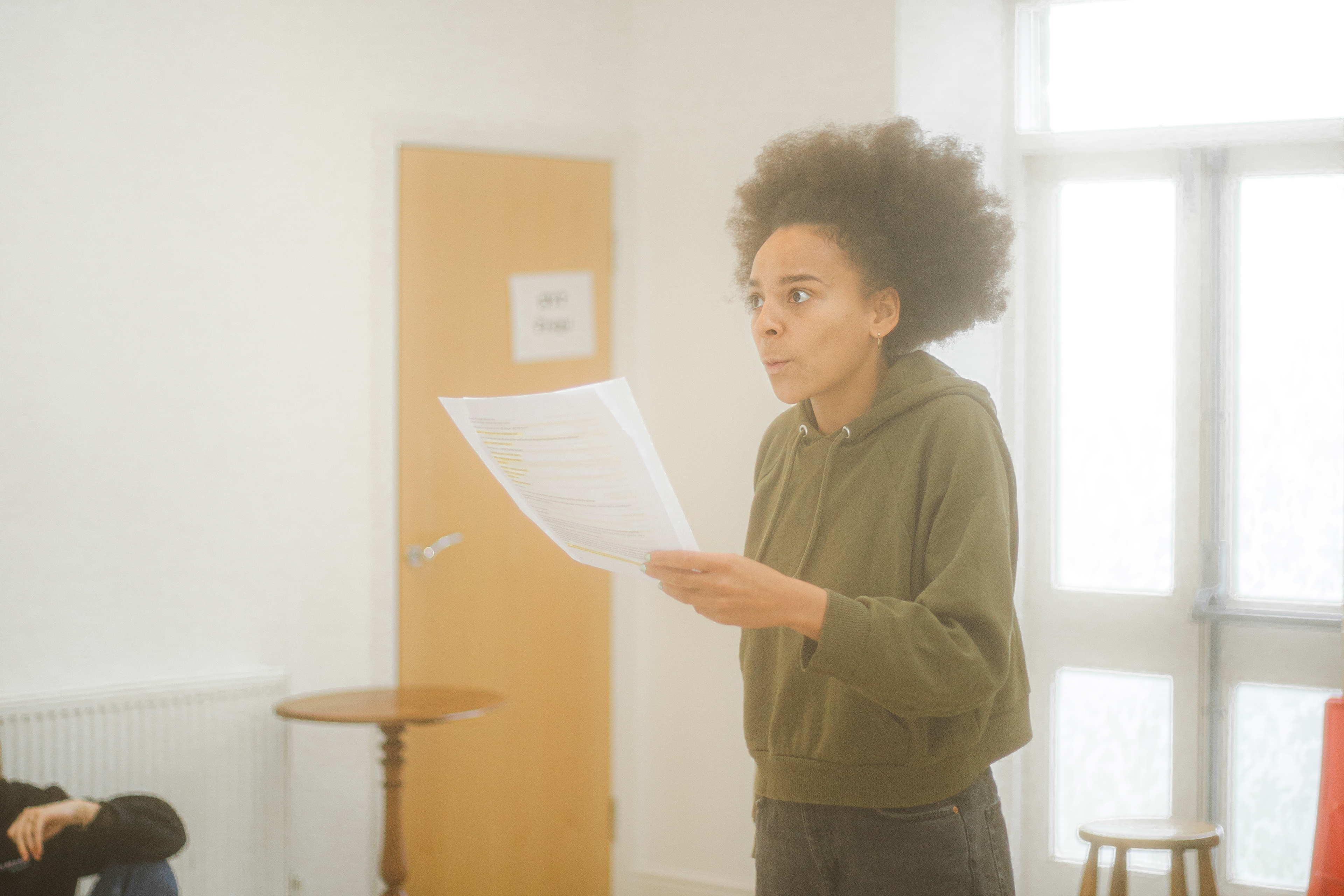 Rehearsal Photography for Shake The City at Leeds Playhouse