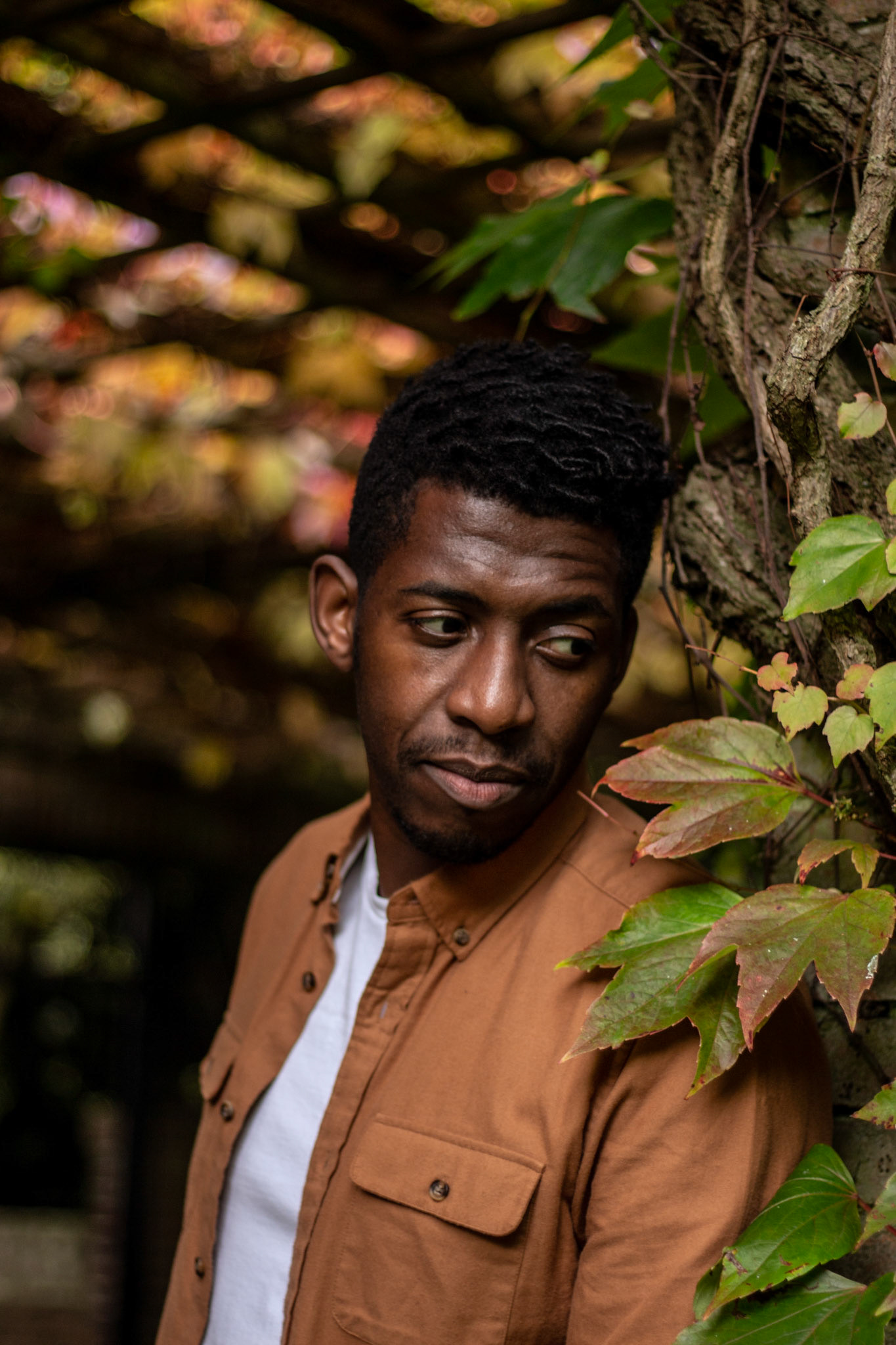 Editorial shoot with model Dane Foxx