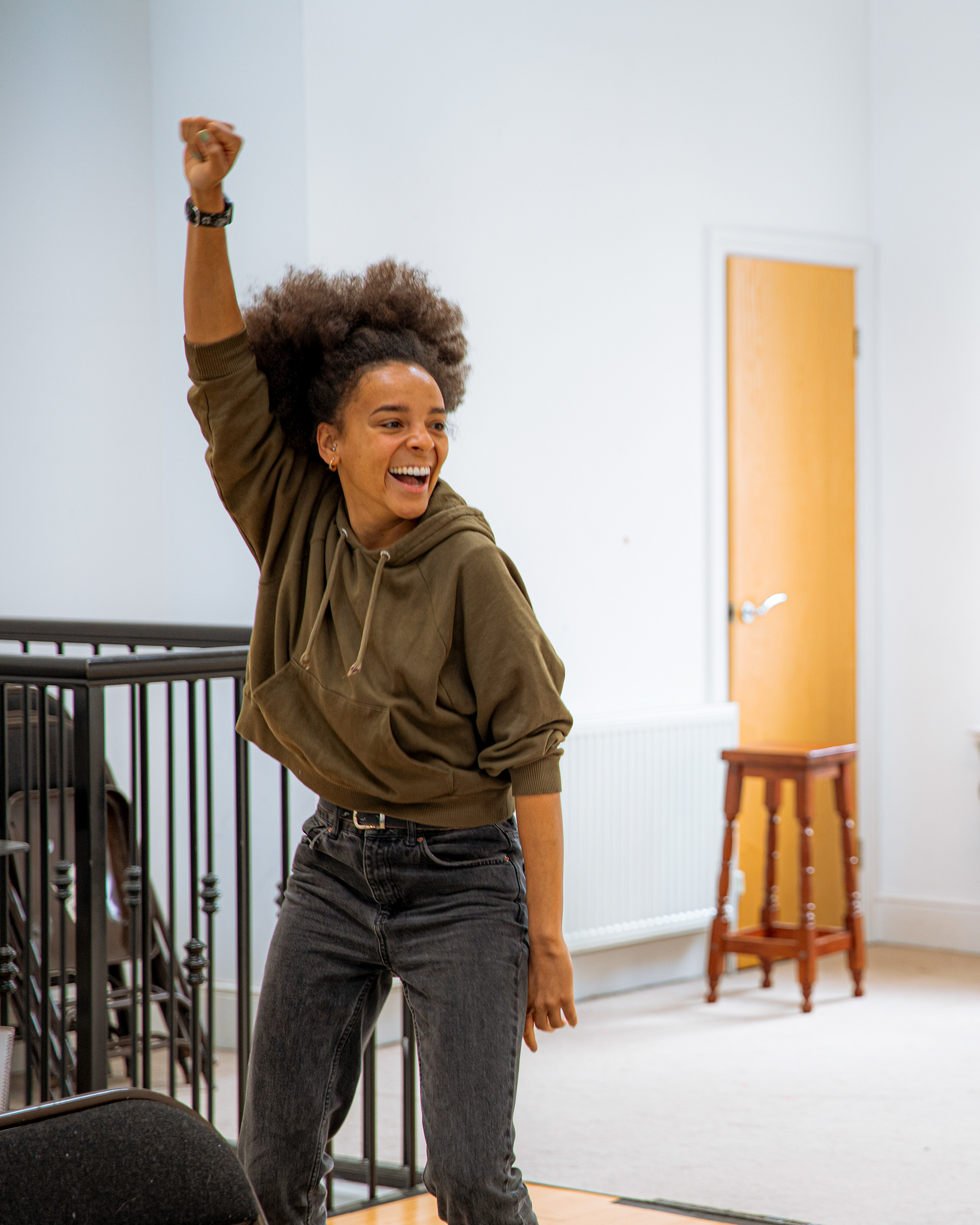 Rehearsal Photography for Shake The City at Leeds Playhouse