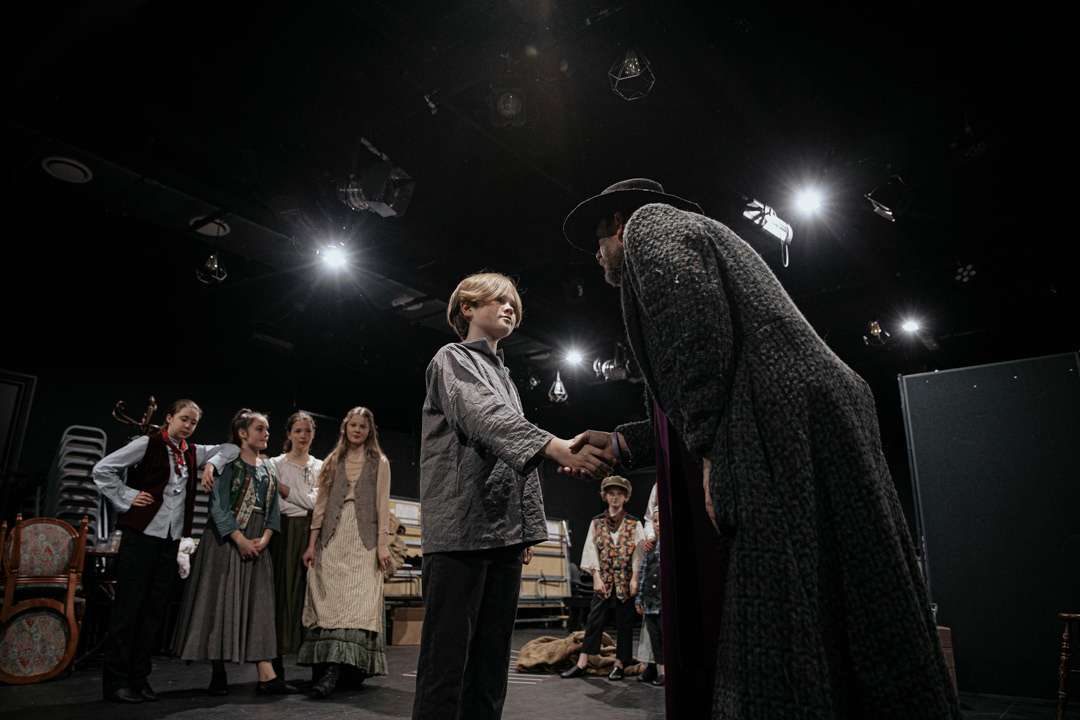 Rehearsals for Oliver! RAOS - Harrogate Theatre