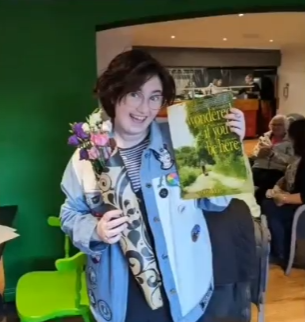 A fun snap from our preview screening of Wondered If You'd Be Here