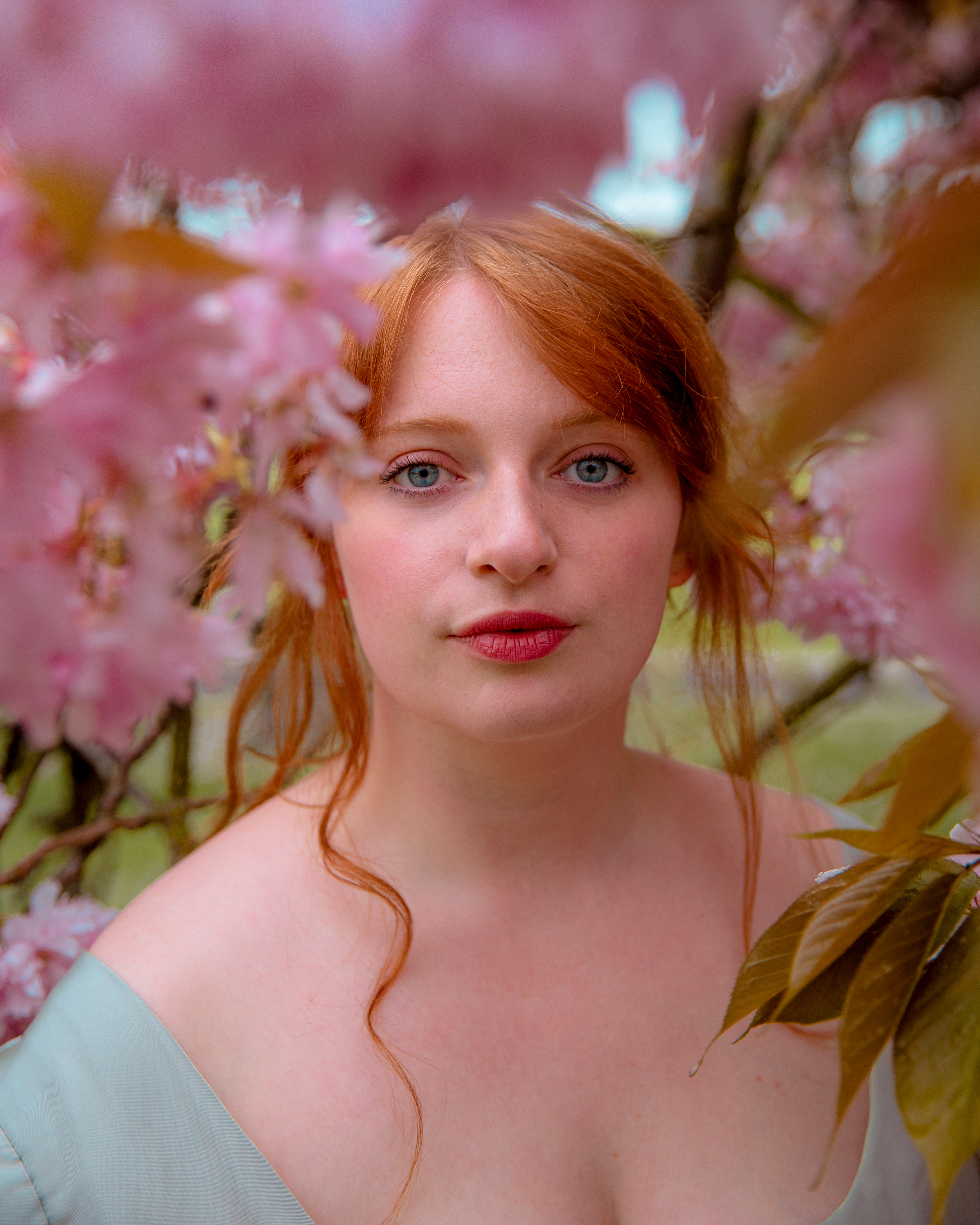 Actress, Ellen Carnazza between takes (Credulity Short Film)