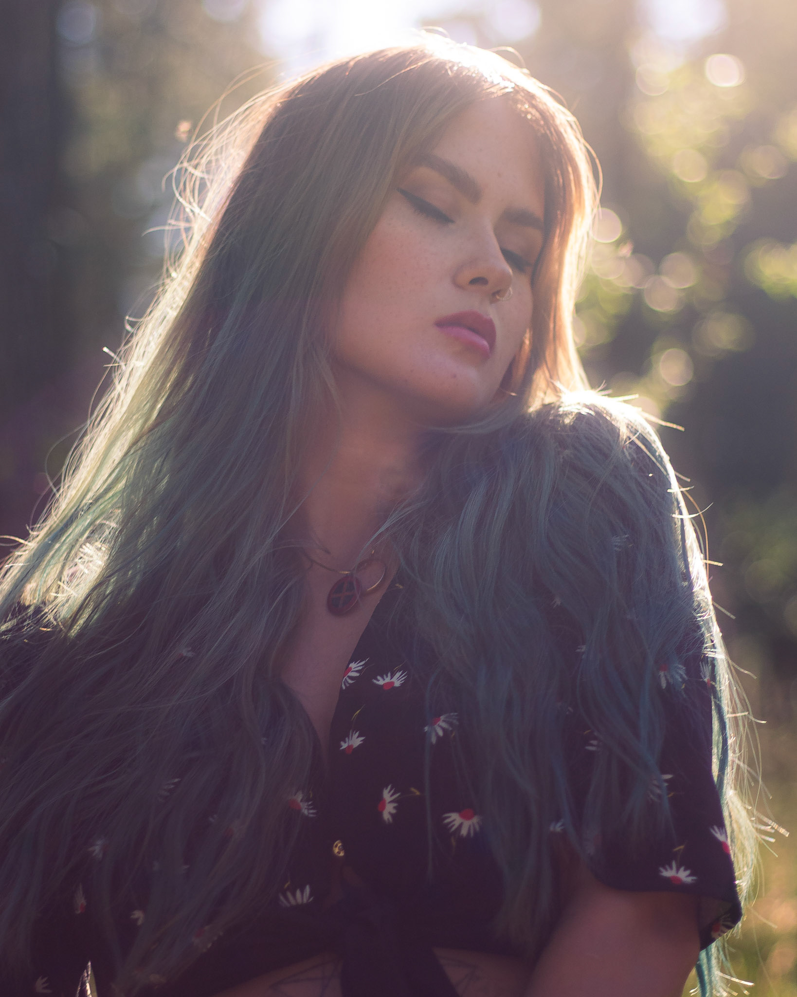 Editorial shoot wit model Jevohna @peachflux