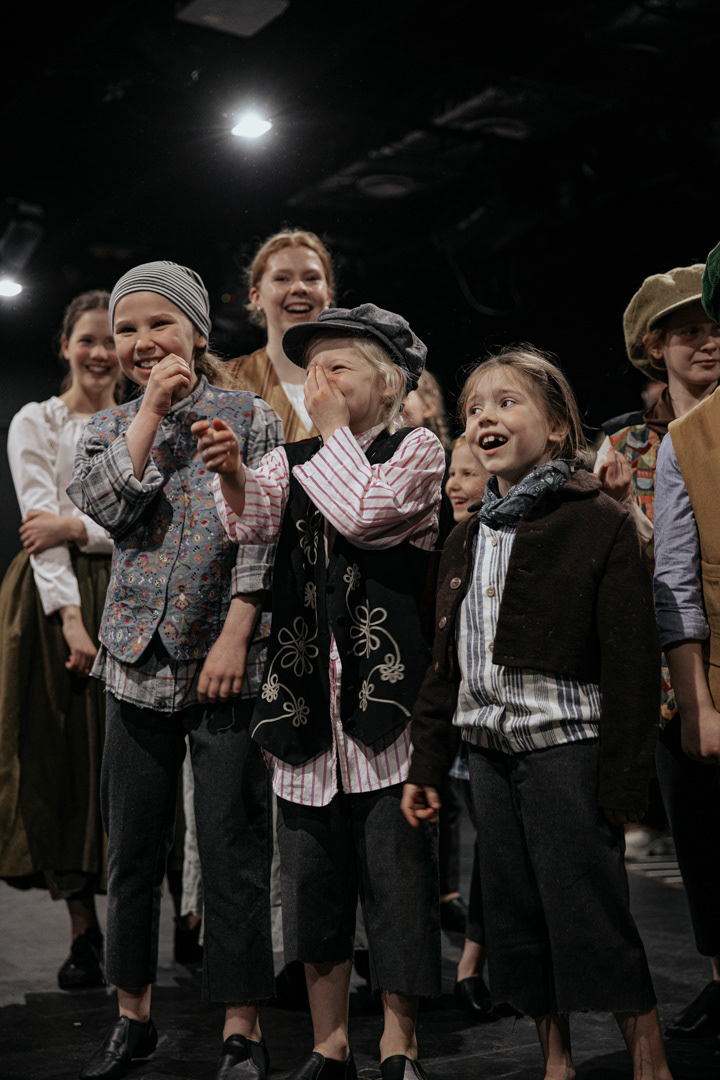 Rehearsals for Oliver! RAOS - Harrogate Theatre