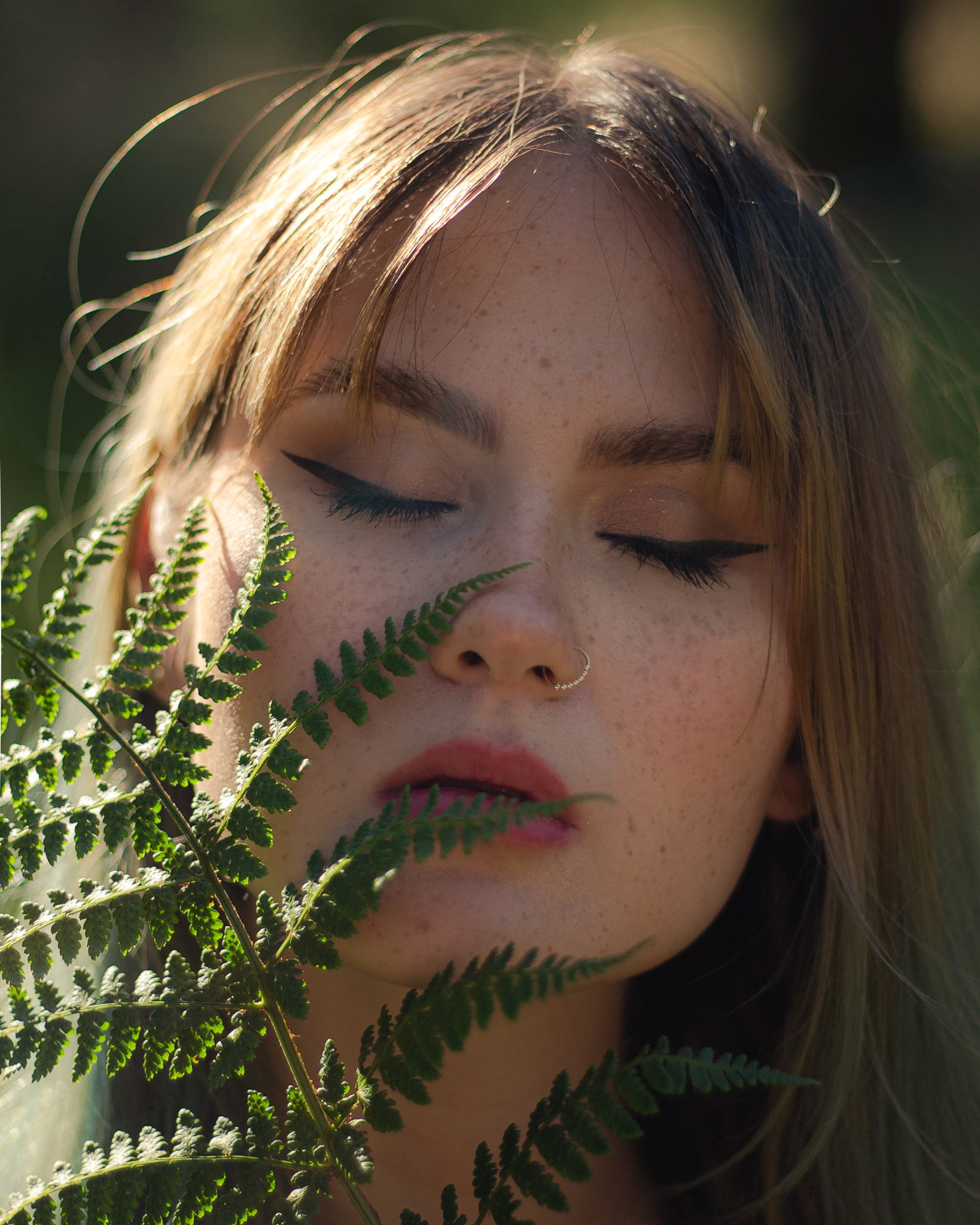 Editorial shoot wit model Jevohna @peachflux